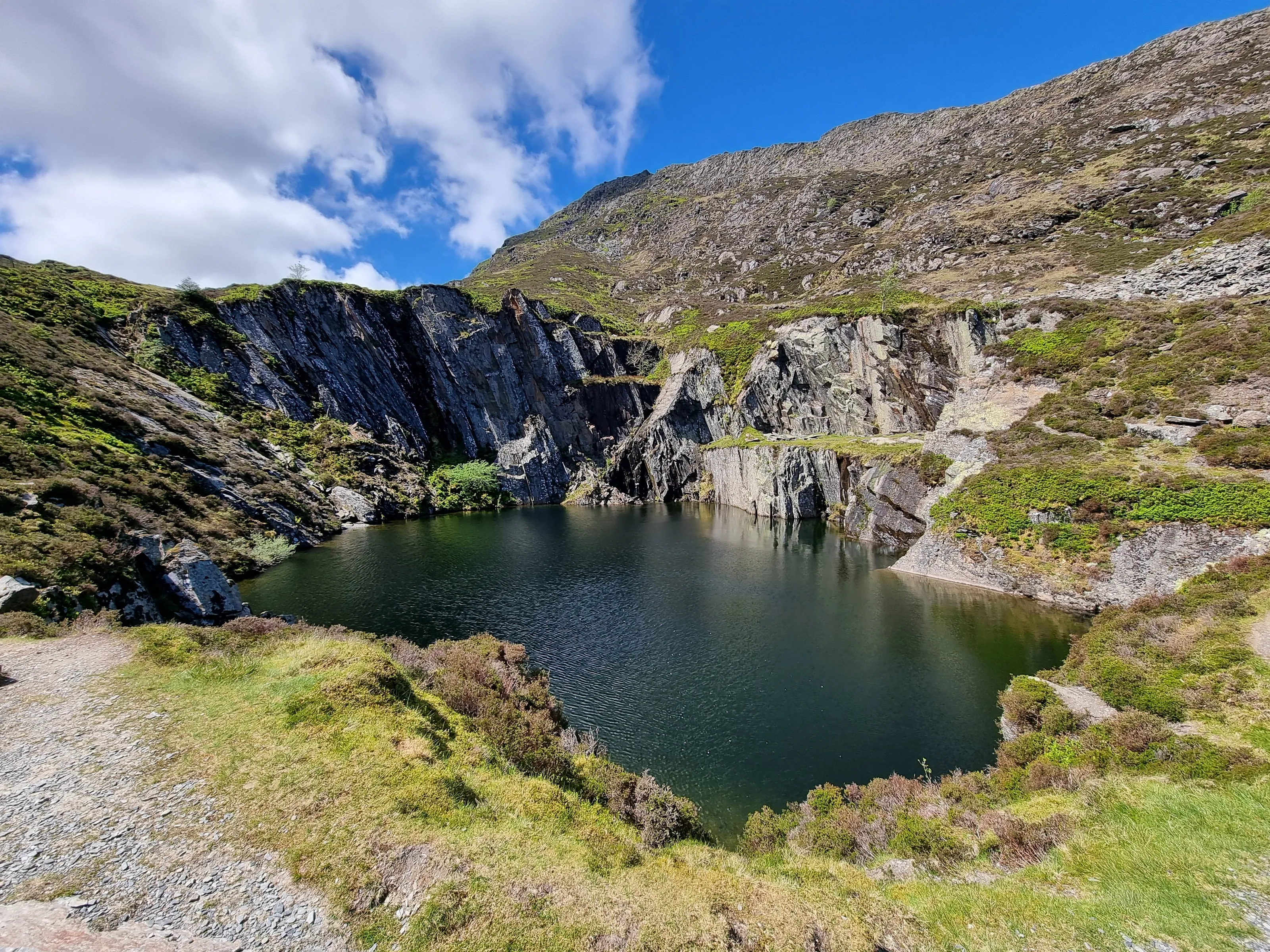 Landscape of moel siabod