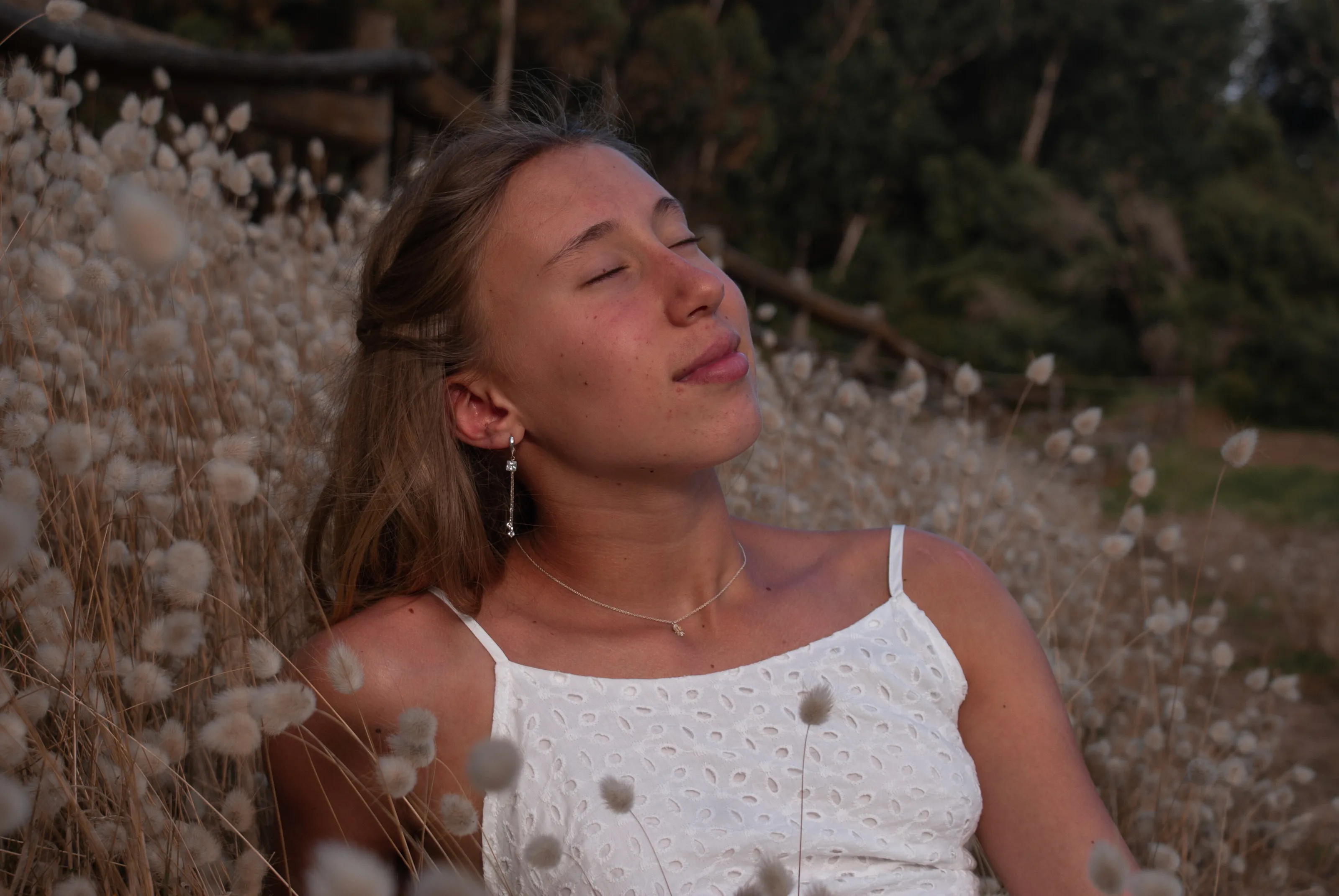 Surrounded by clouds