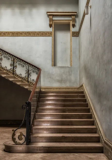 Abandoned staircase