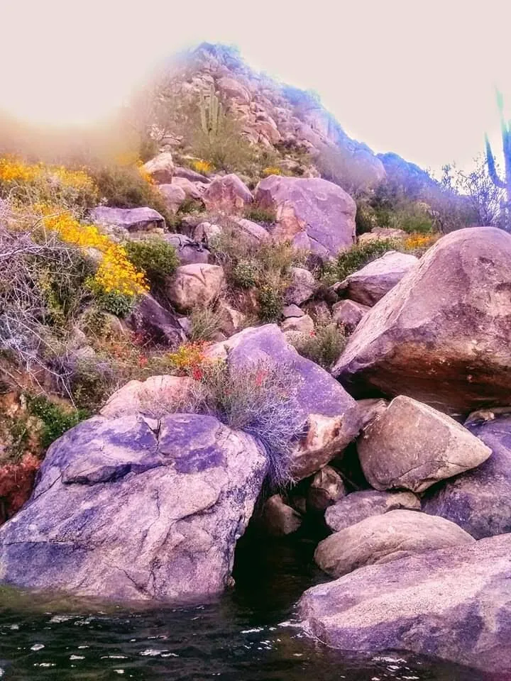 Upward cliff