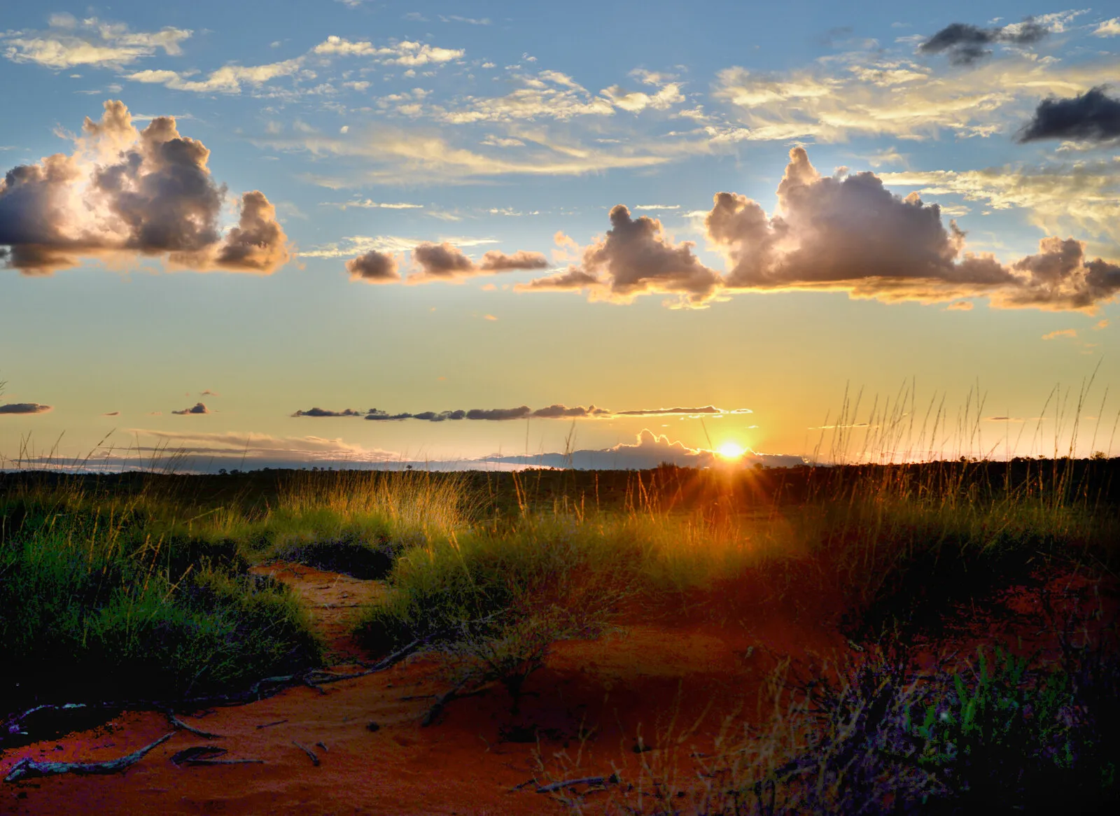 Sunrise at Uluru, Australia