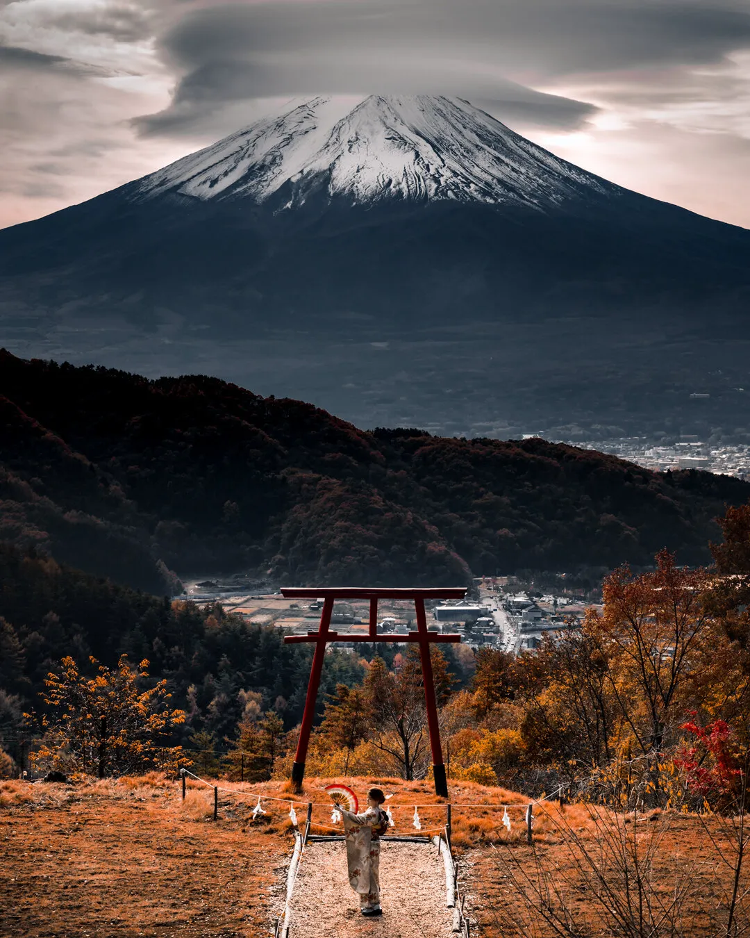 Beautiful autumn vibes in yamanashi