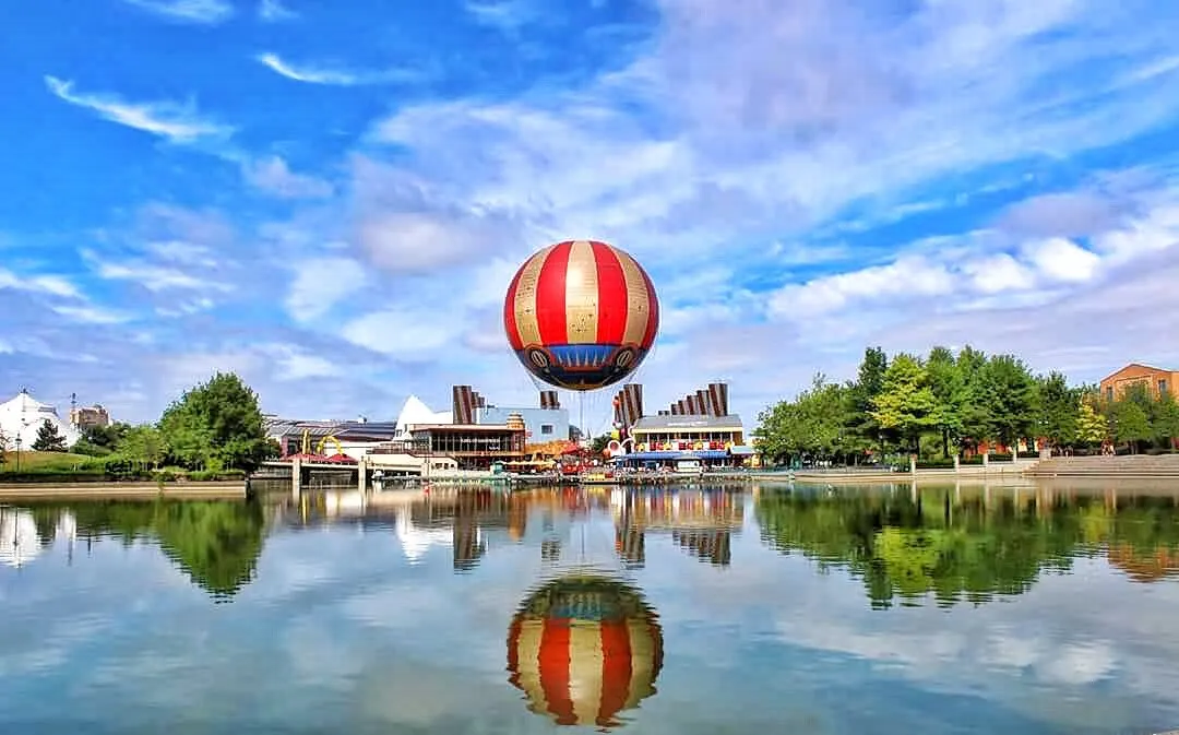Reflection on water