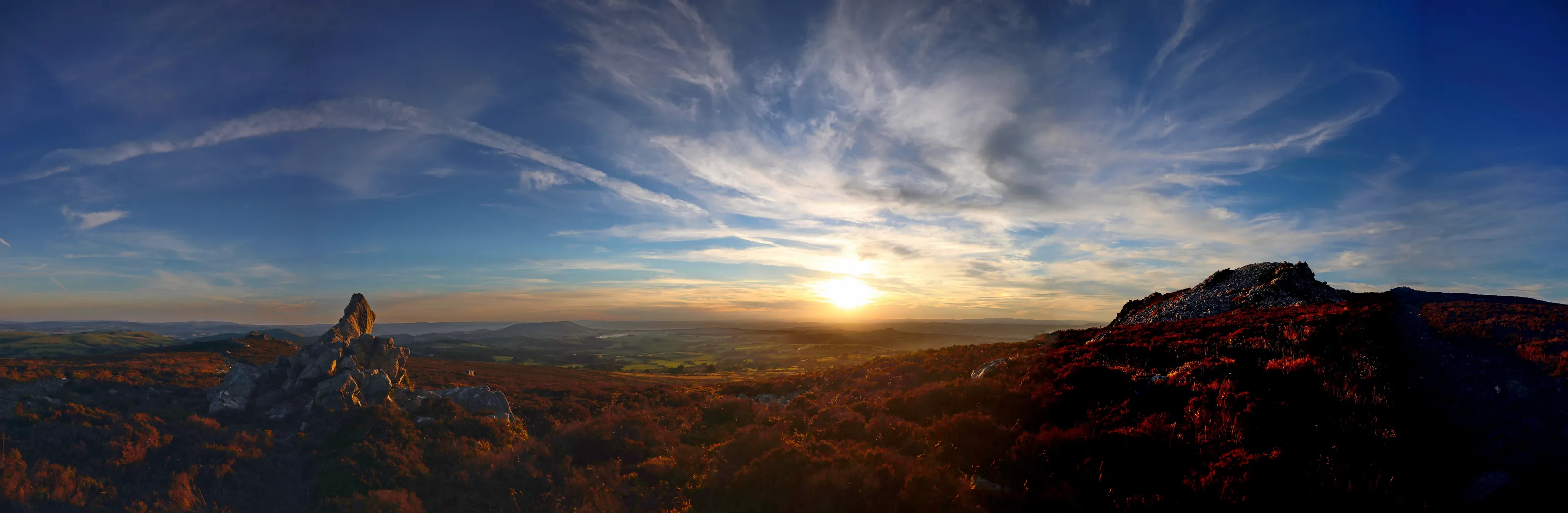 Stiperstones Sunset