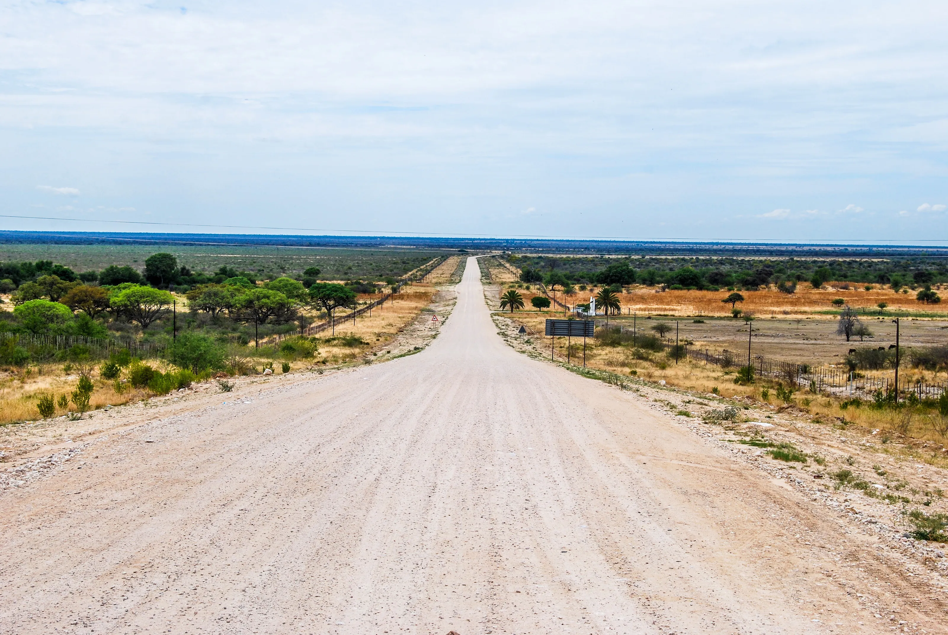Open road and colorful sky