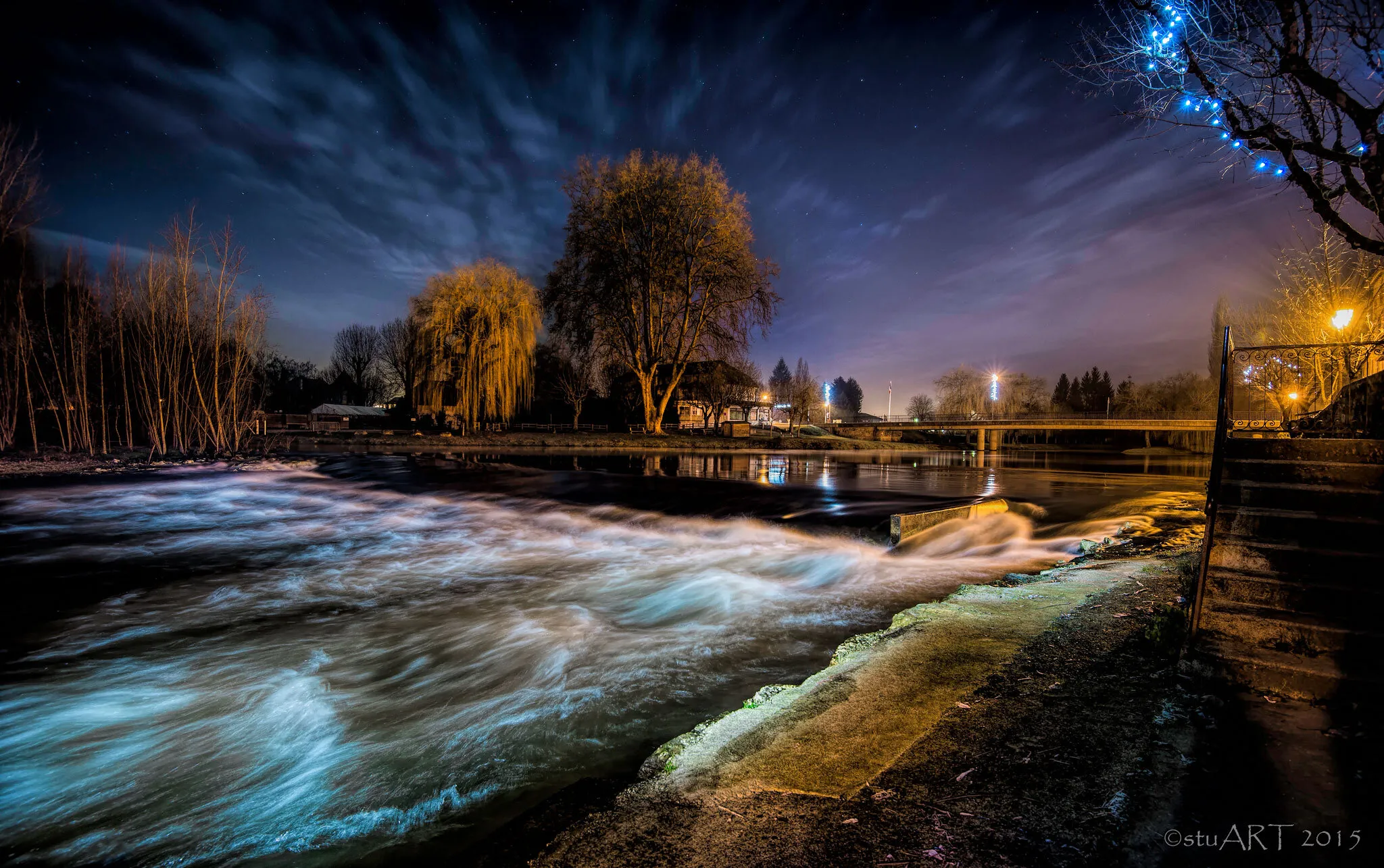 Bretenoux by Night
