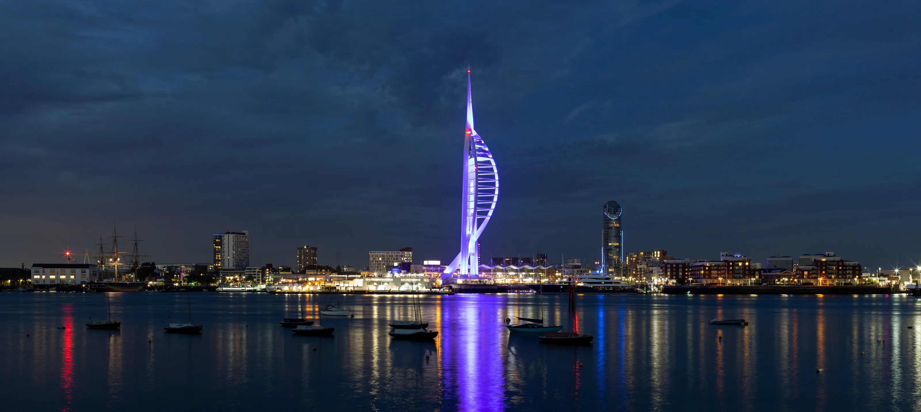 Spinnaker Tower and skyline, Portsmouth