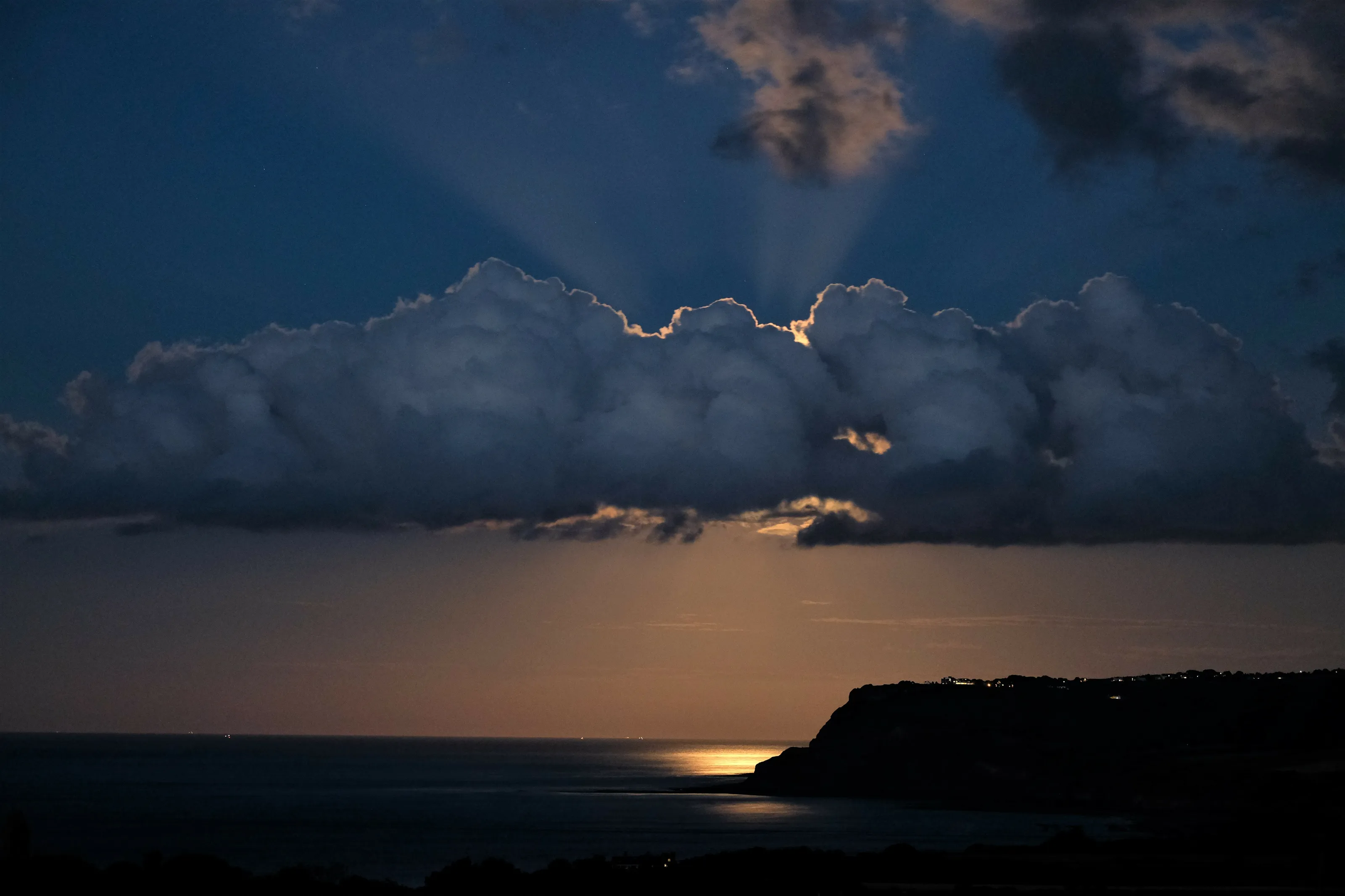 Cloudy Moon