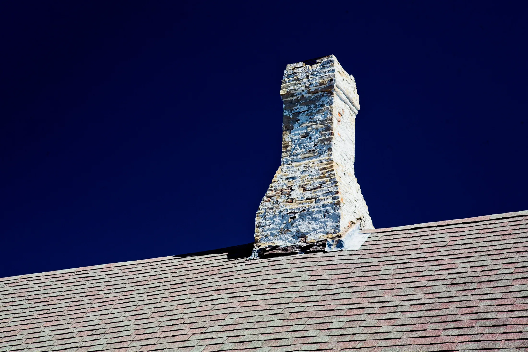 Chimney, Roof & Sky