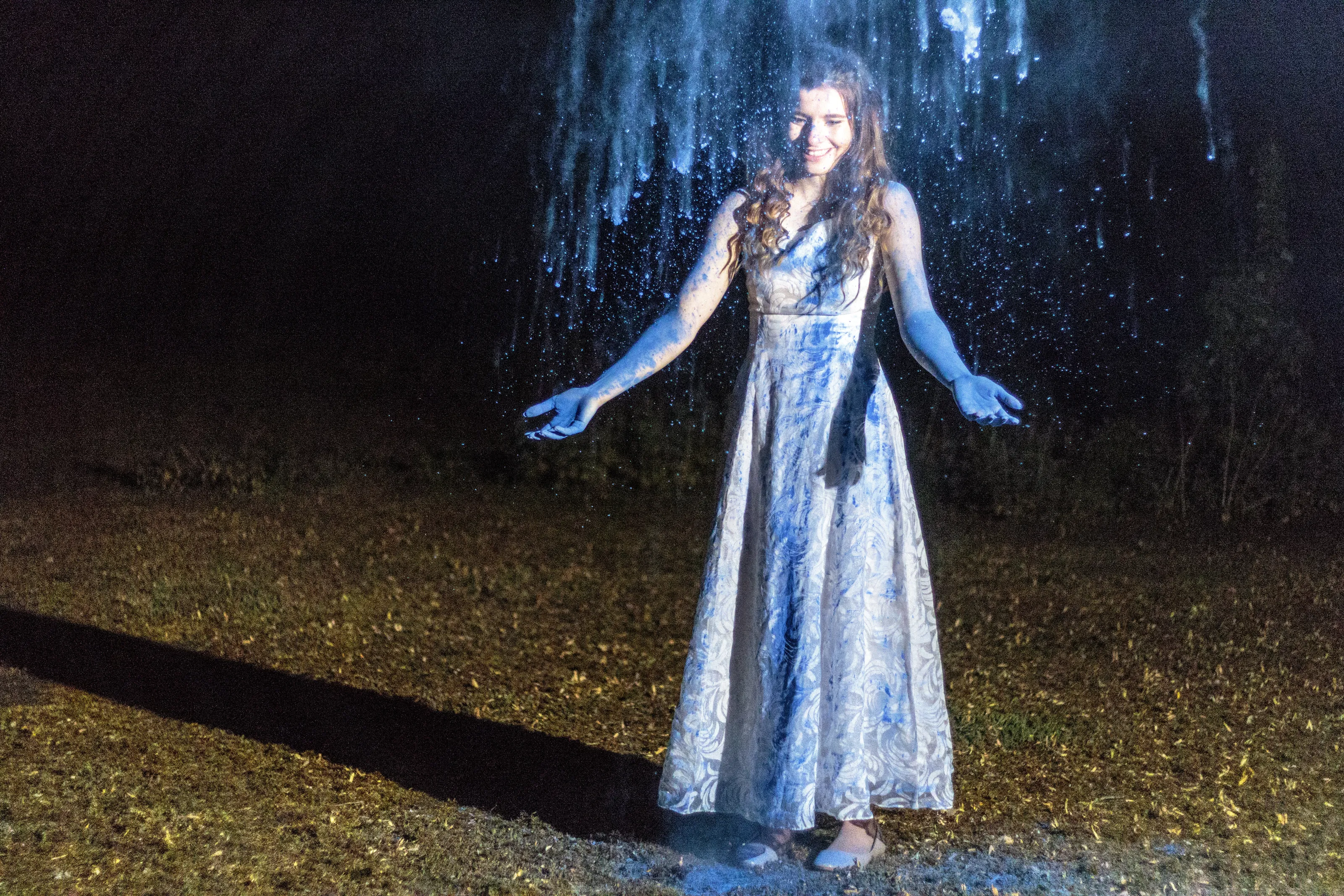 Lucy Blue Rain Westonzoyland Somerset