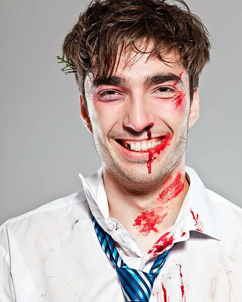 The bloody Man