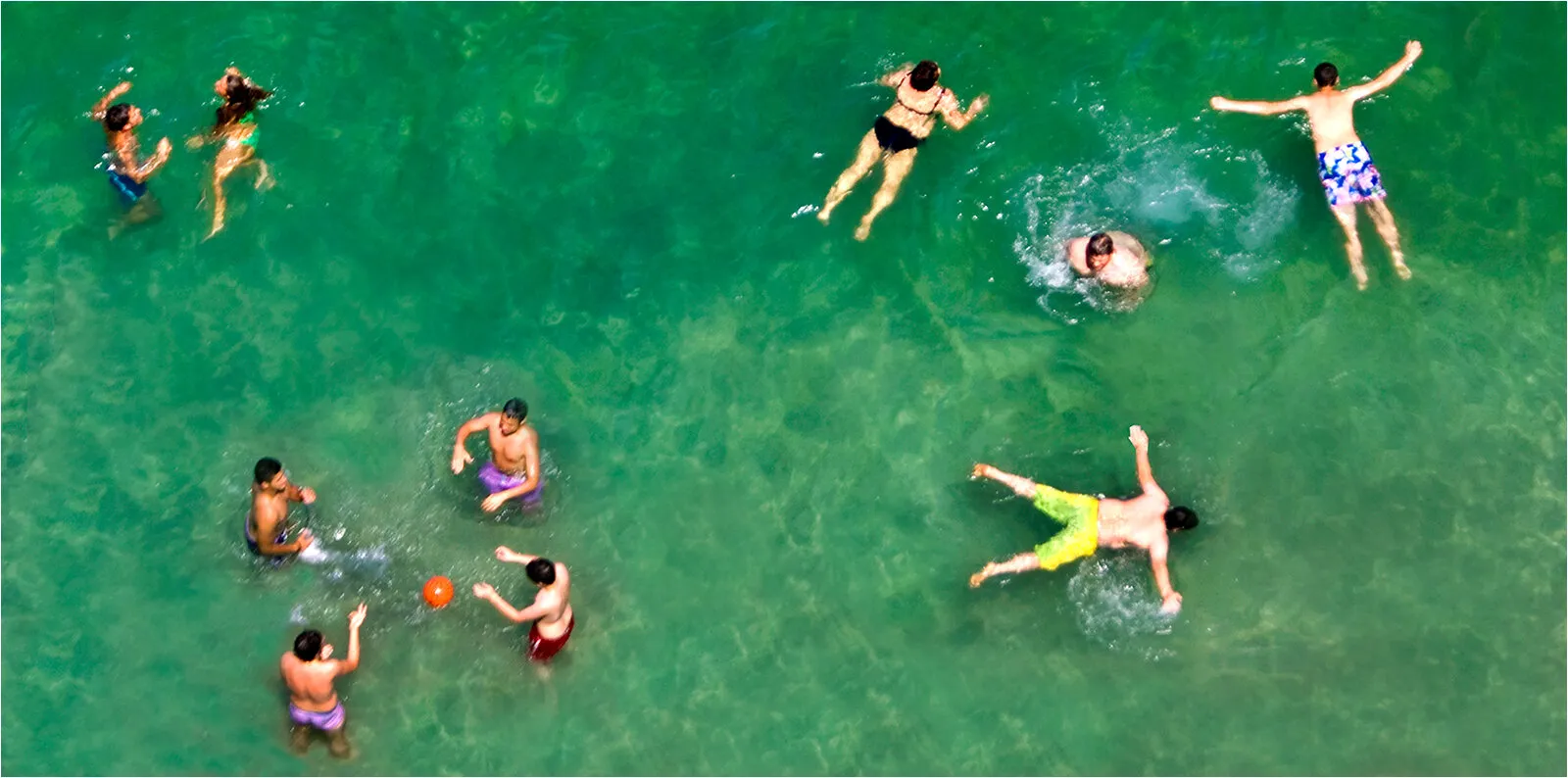 1,2,3,4 in the pool