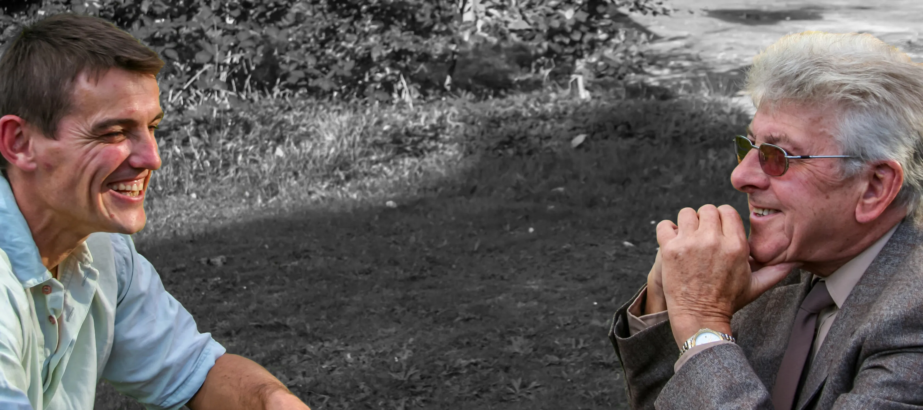 A chat and laugh