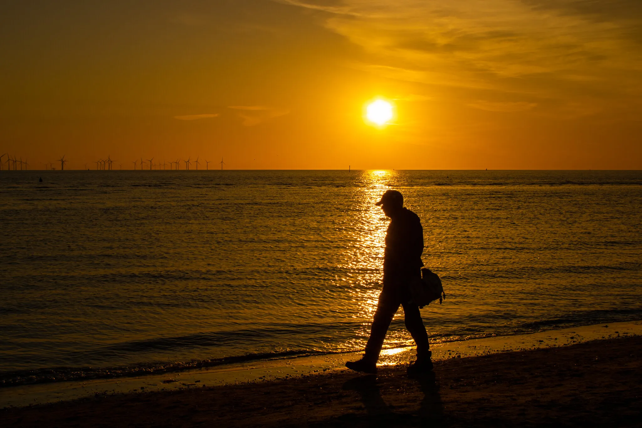 Man on the Beach