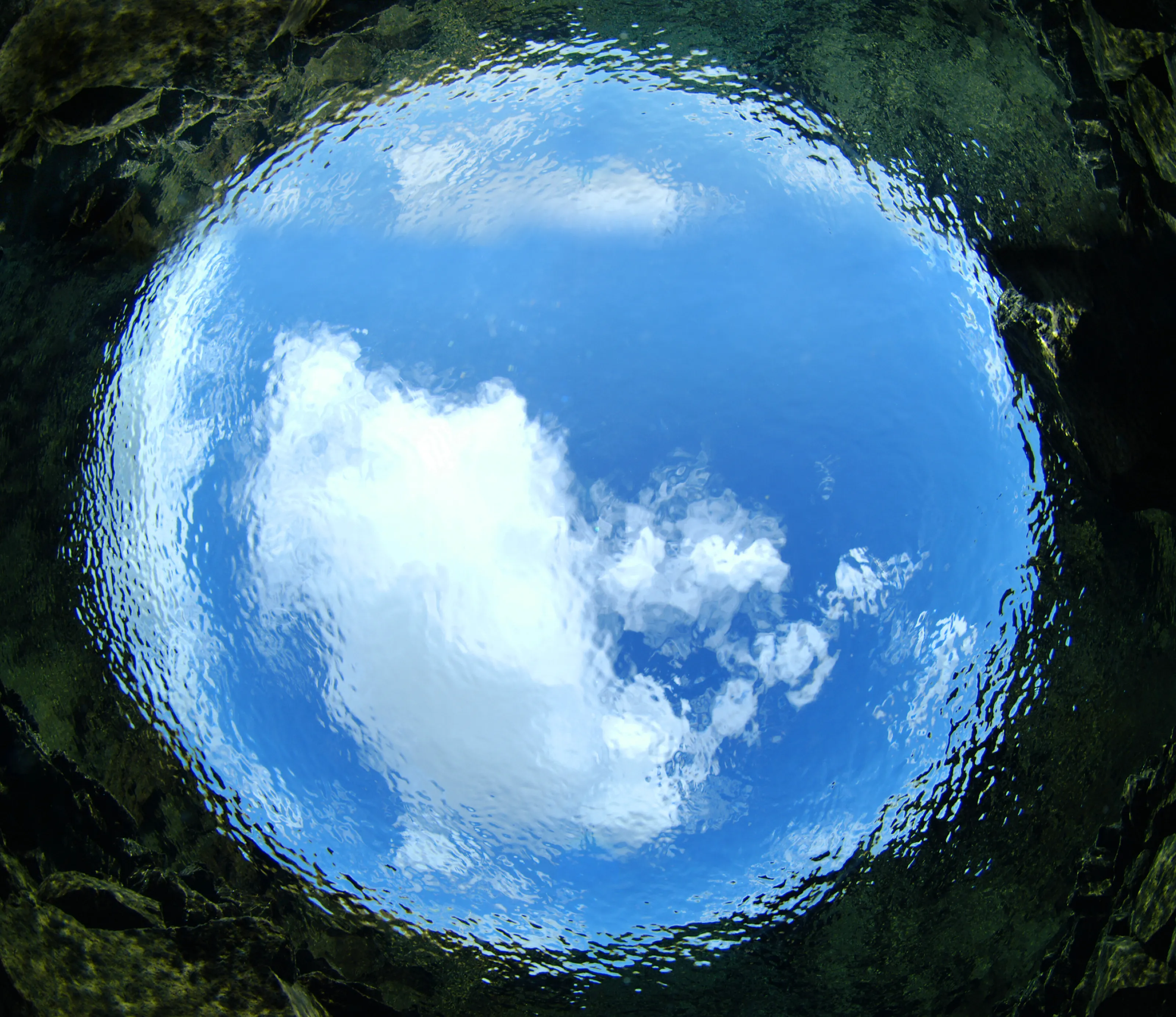Clouds from below