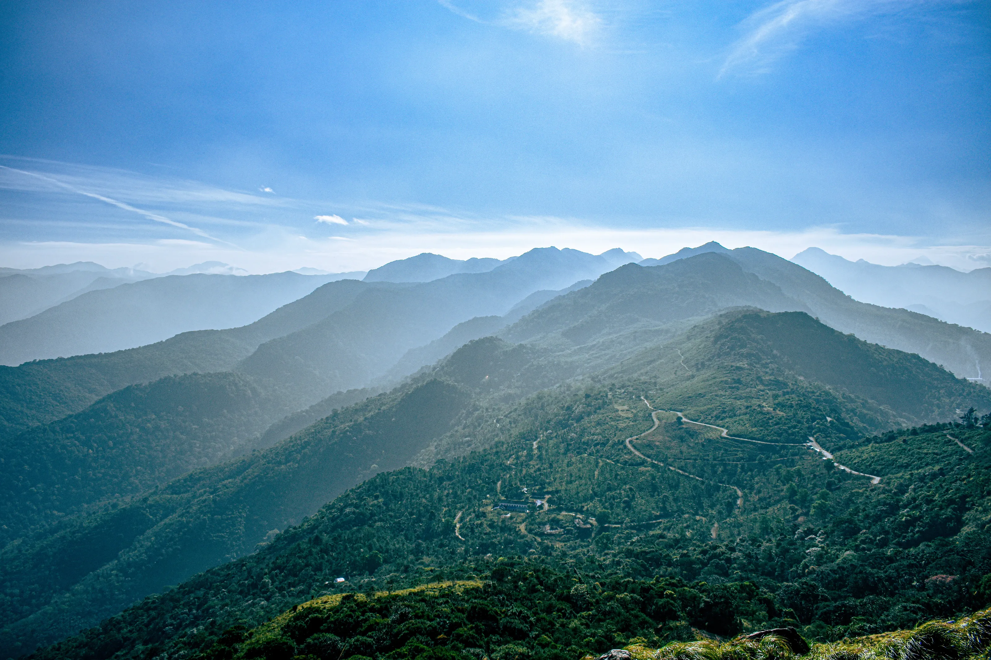 Hill top view