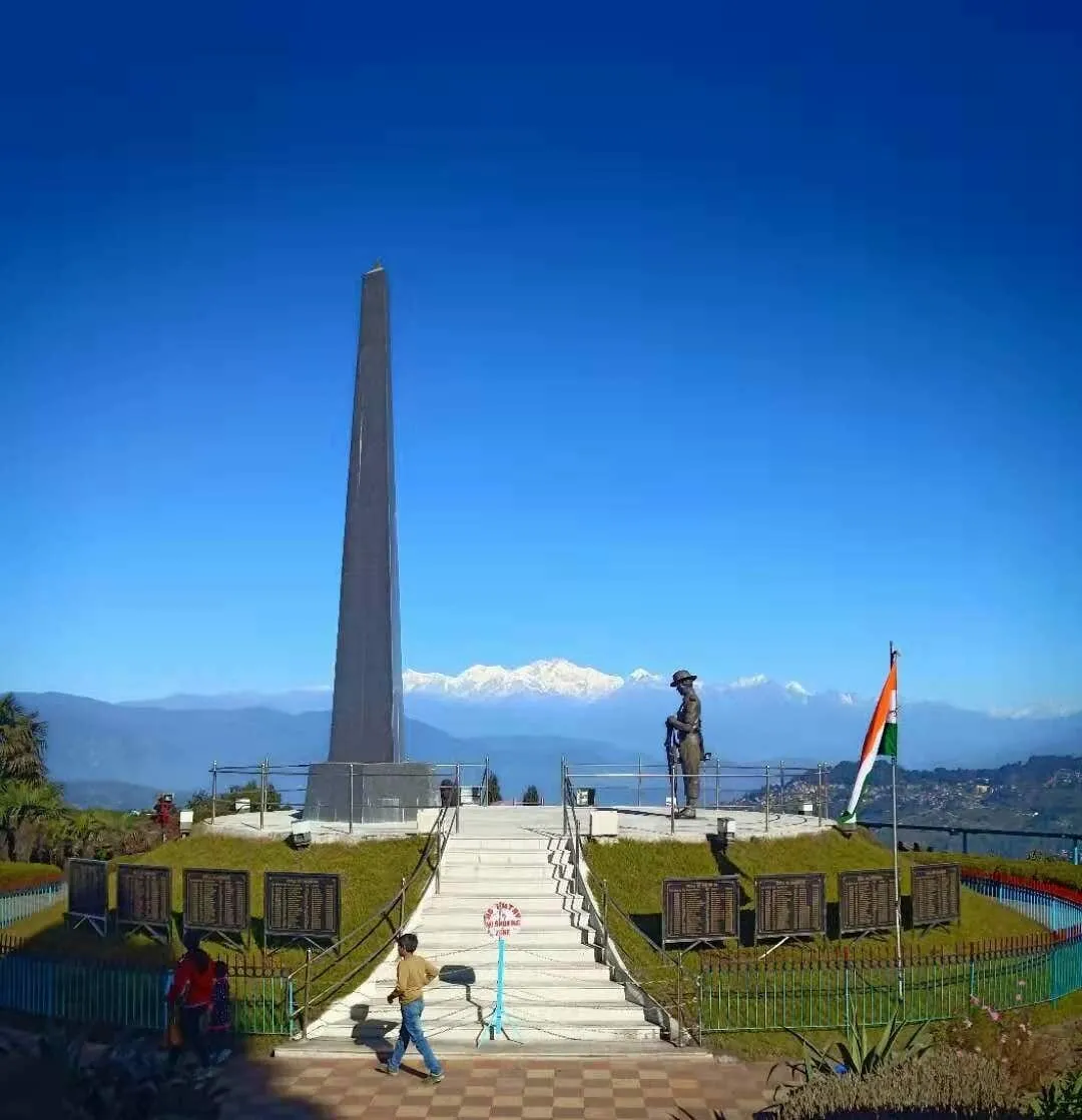 View of Kanchenjunga from Batasia Loop View Point