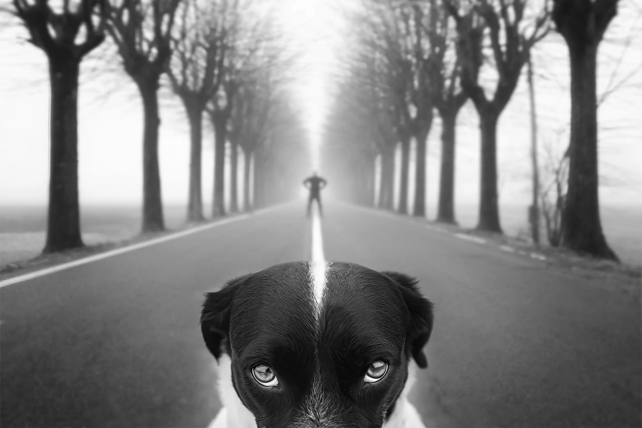 Lady, come back here...!