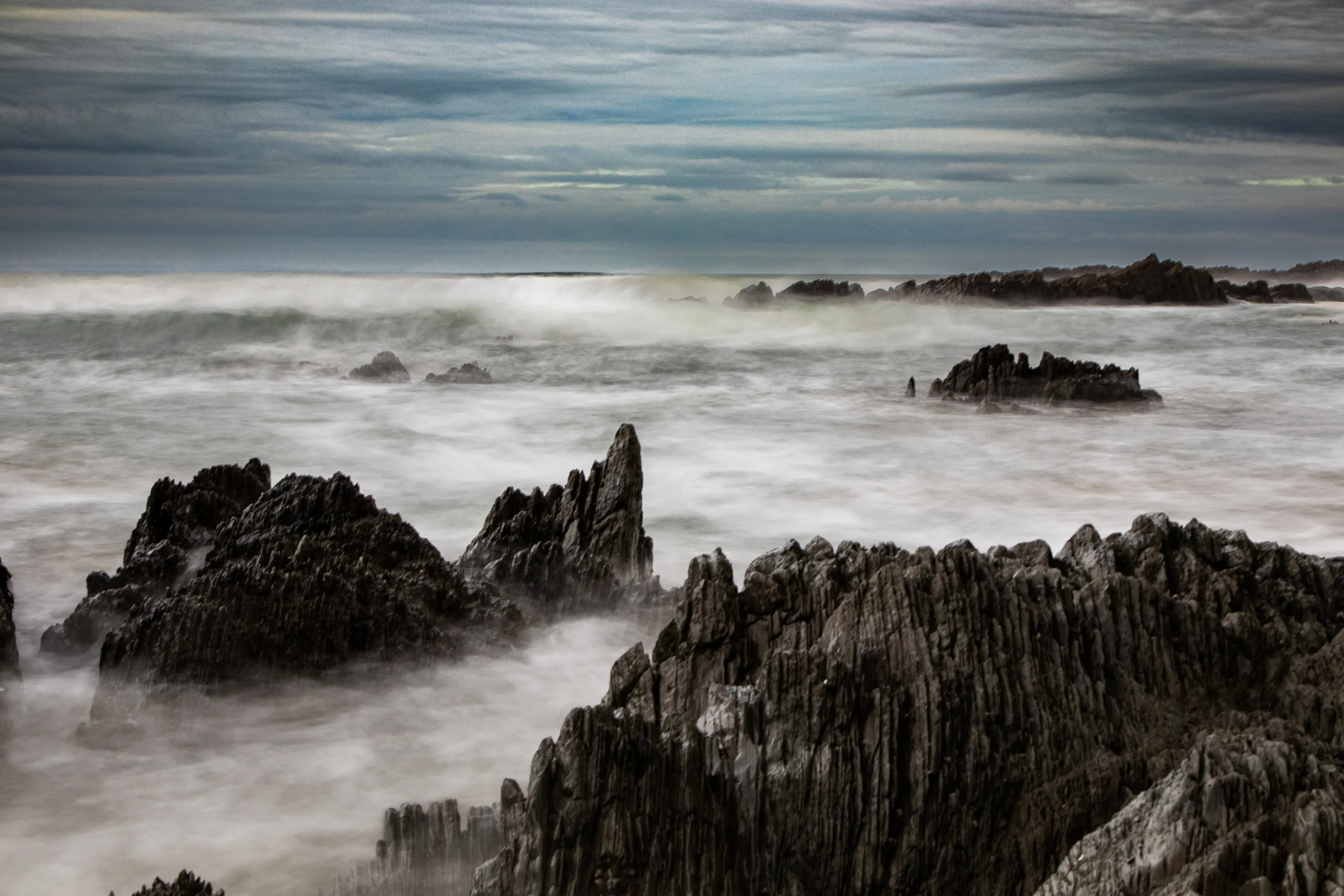 Winter on a Devon Beach