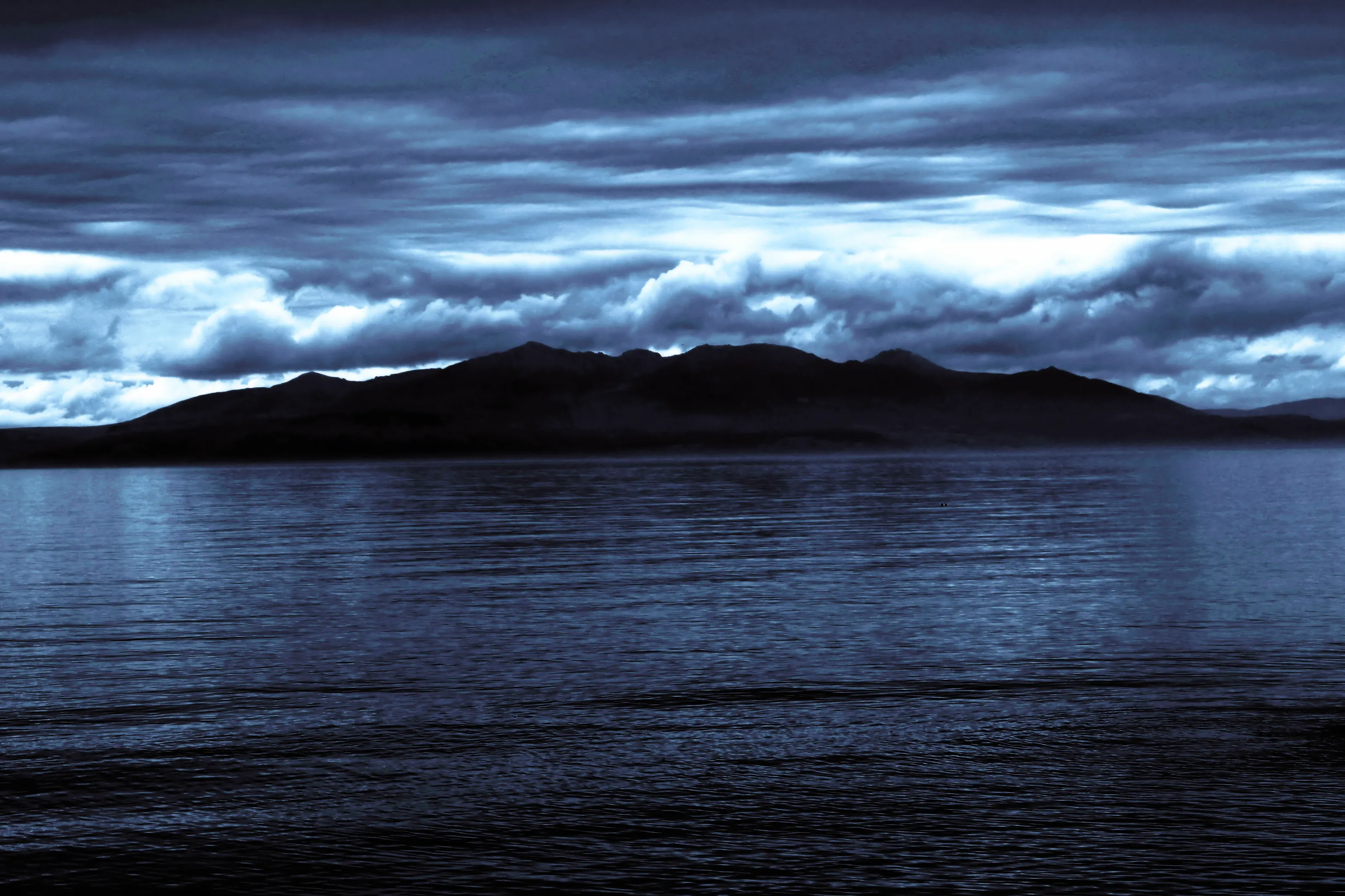 Arran at dusk
