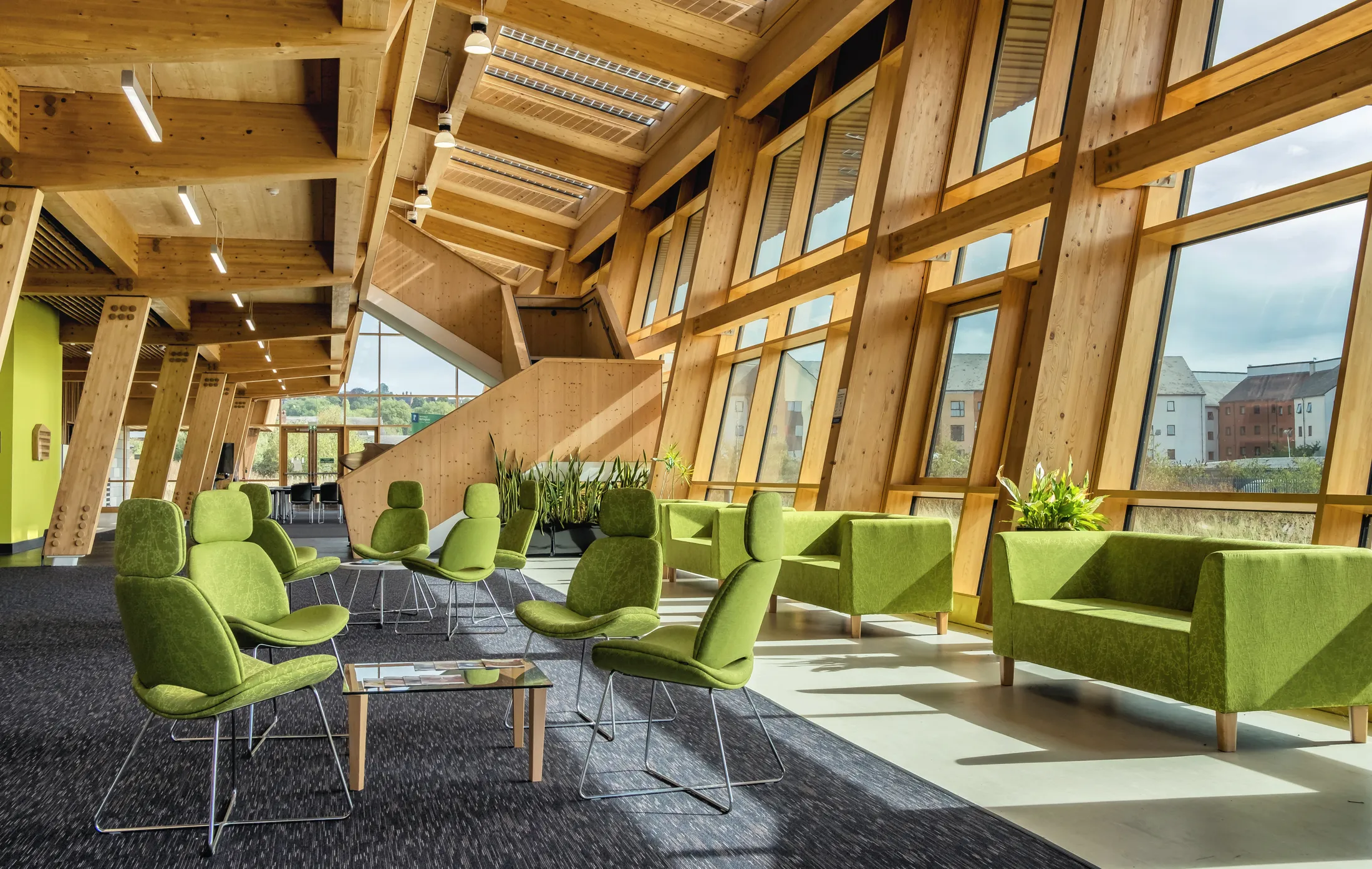 University chill-out space