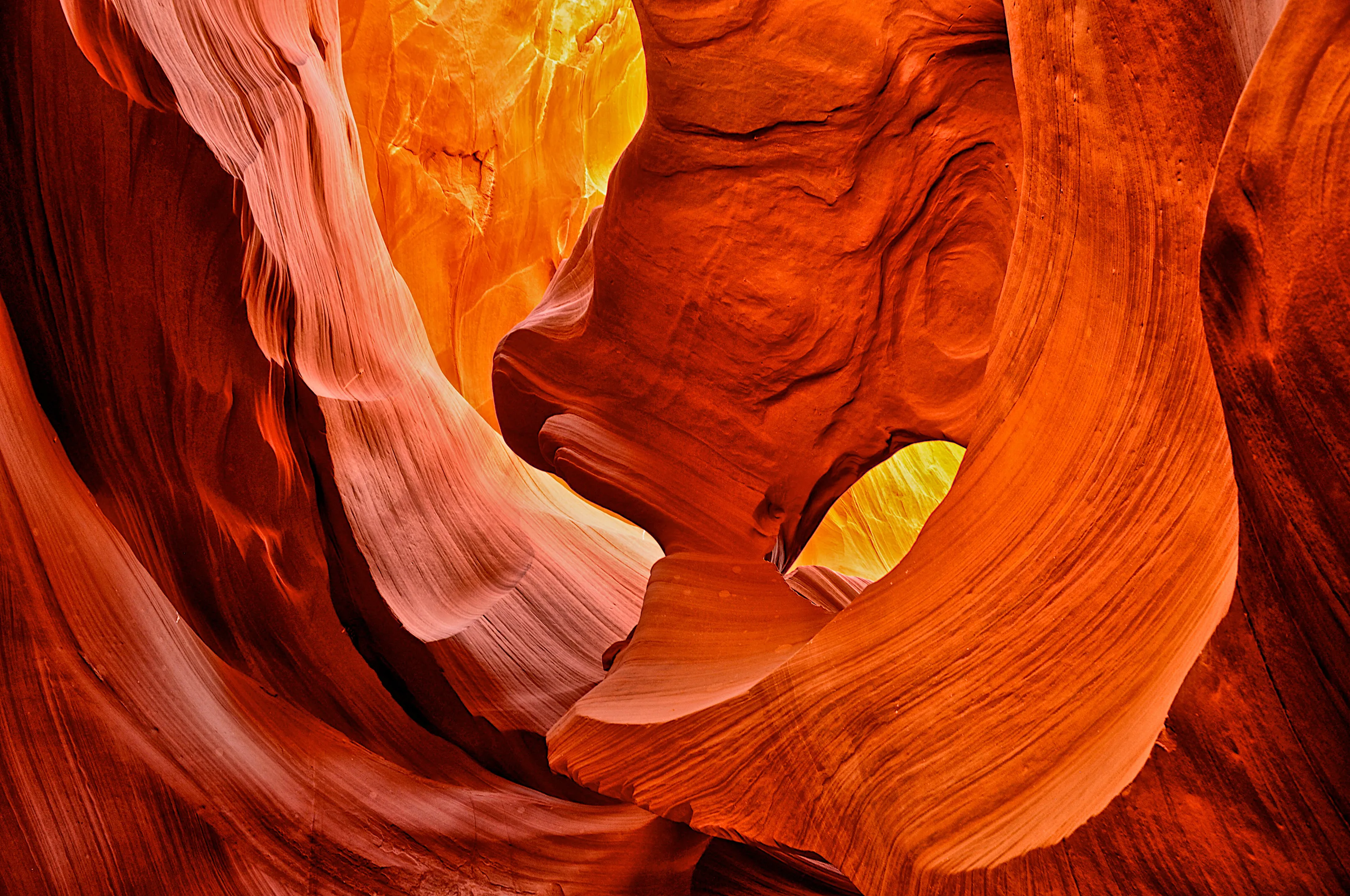 Orange rocks