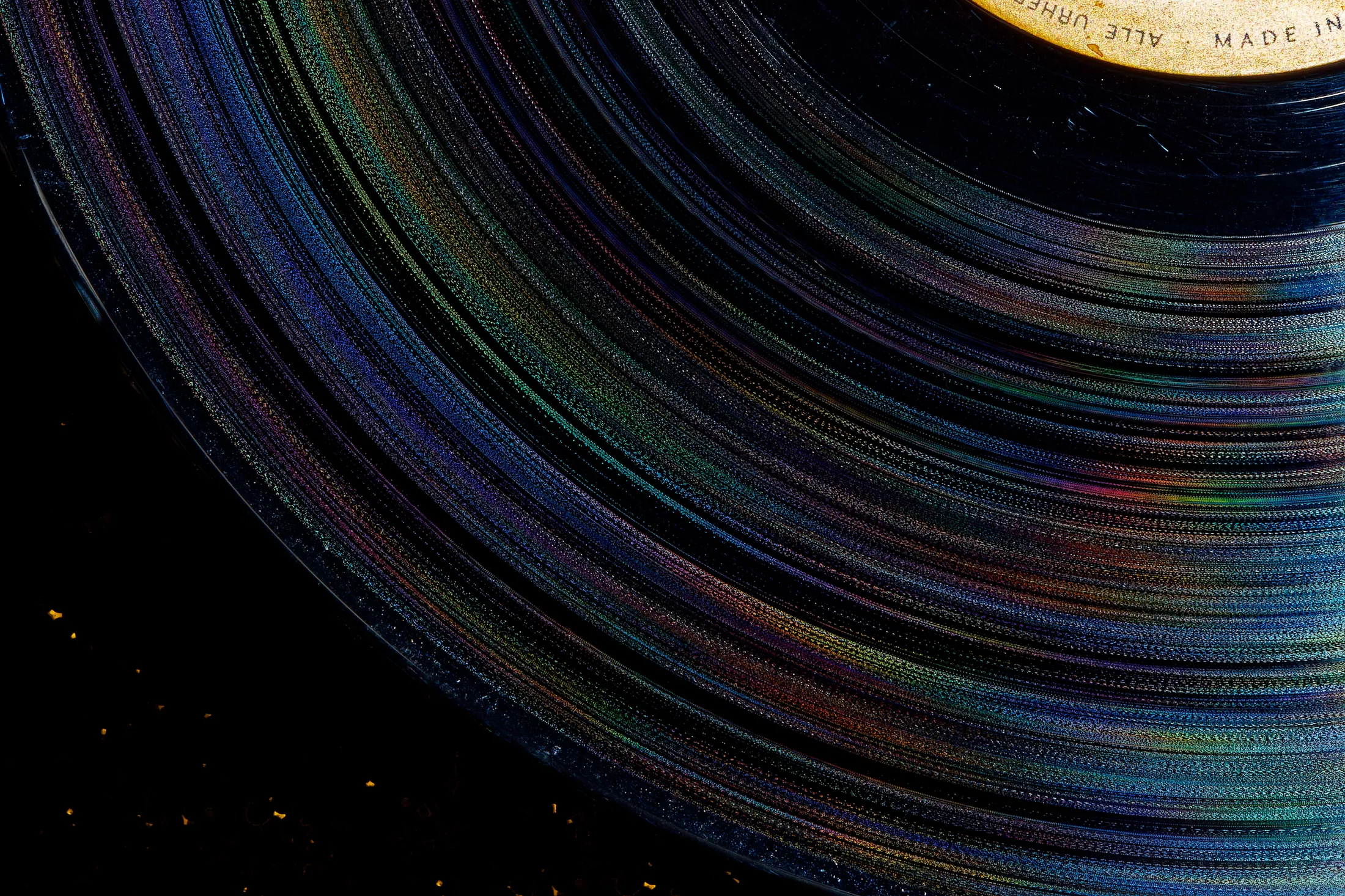 33⅓-rpm LP groove