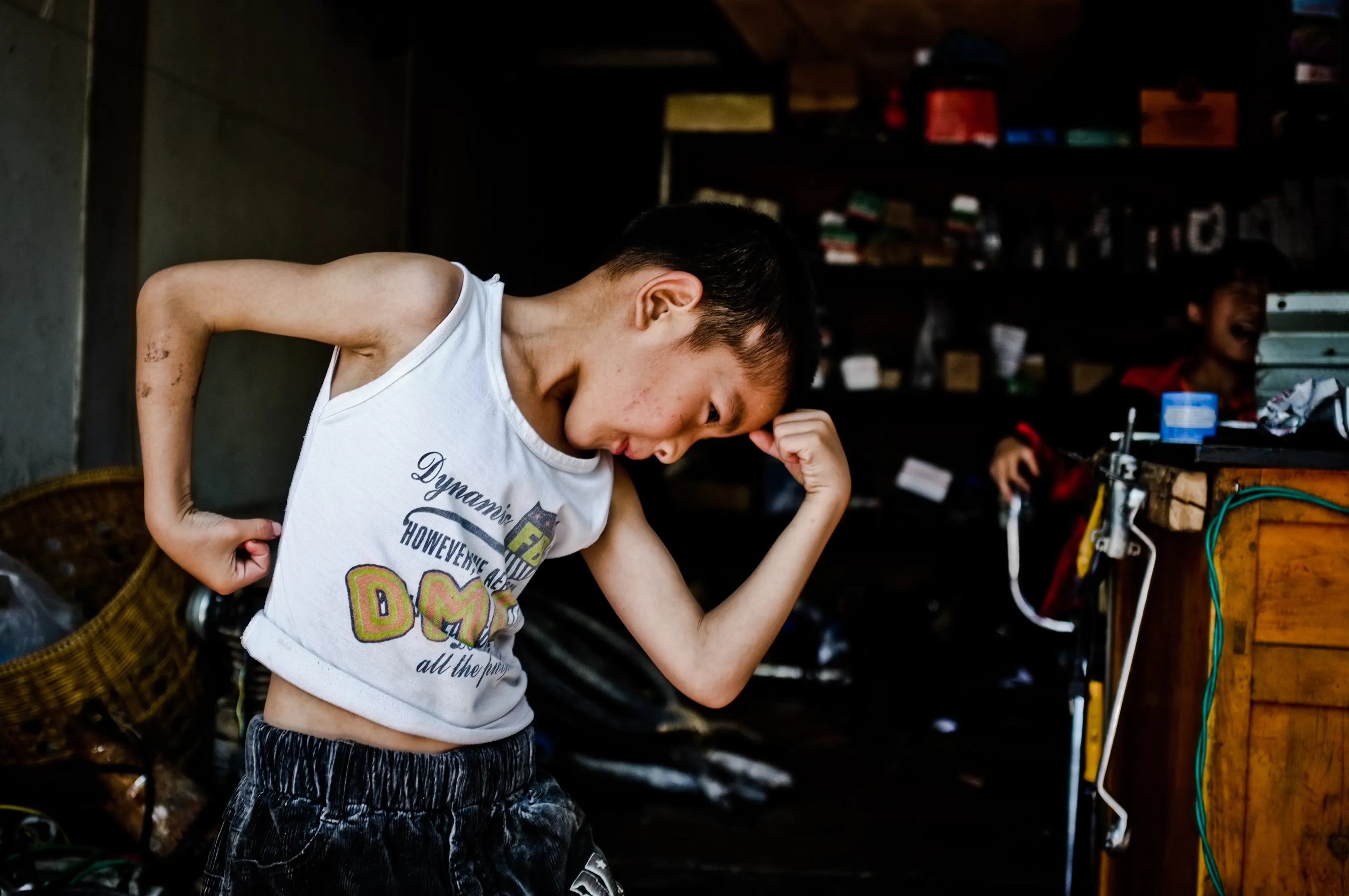 Strongest kid in China
