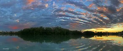 Sunrise in the Sabalo Estuary