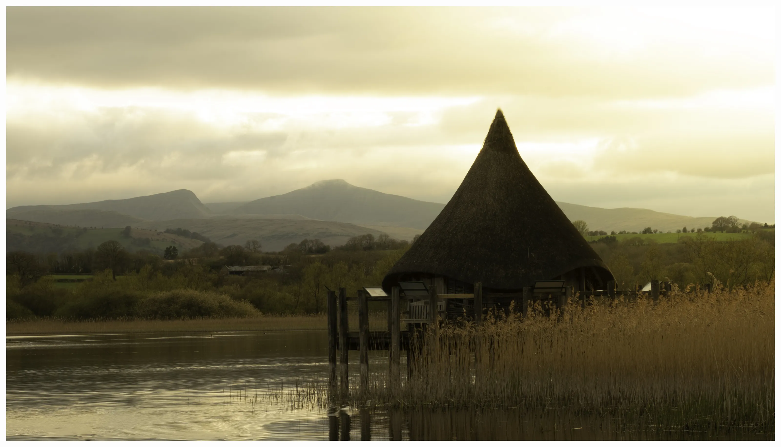 Llangorse at dusk
