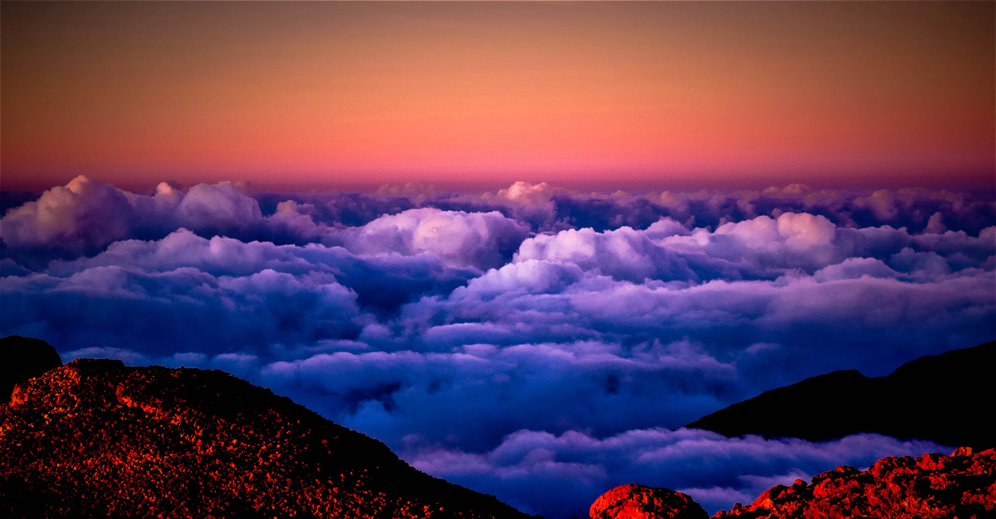 Crater Cloud Sea