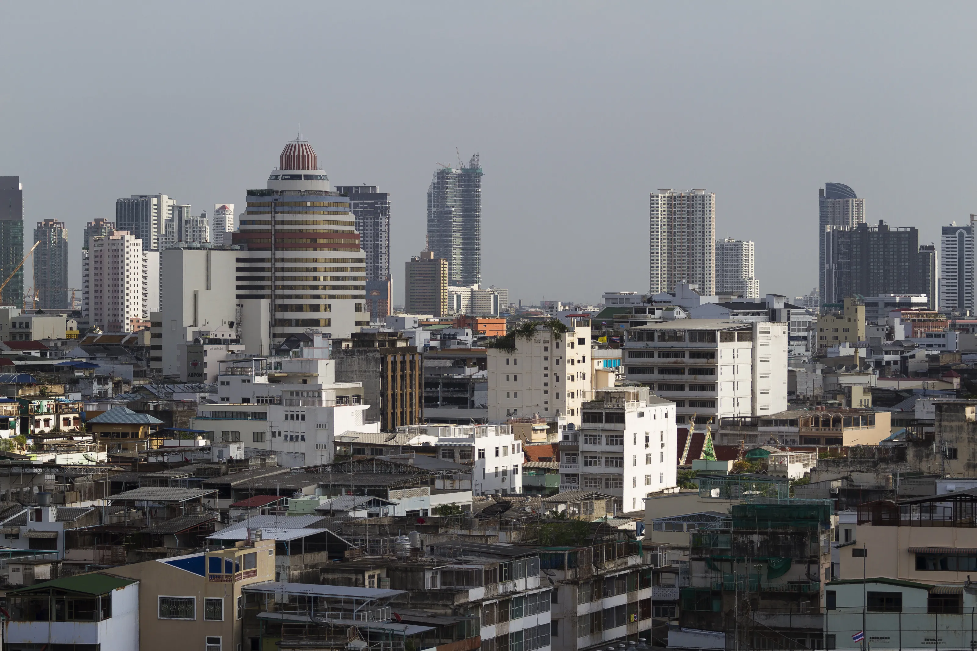 Bangkok Skyline / Wat Saket - The Golden Mount