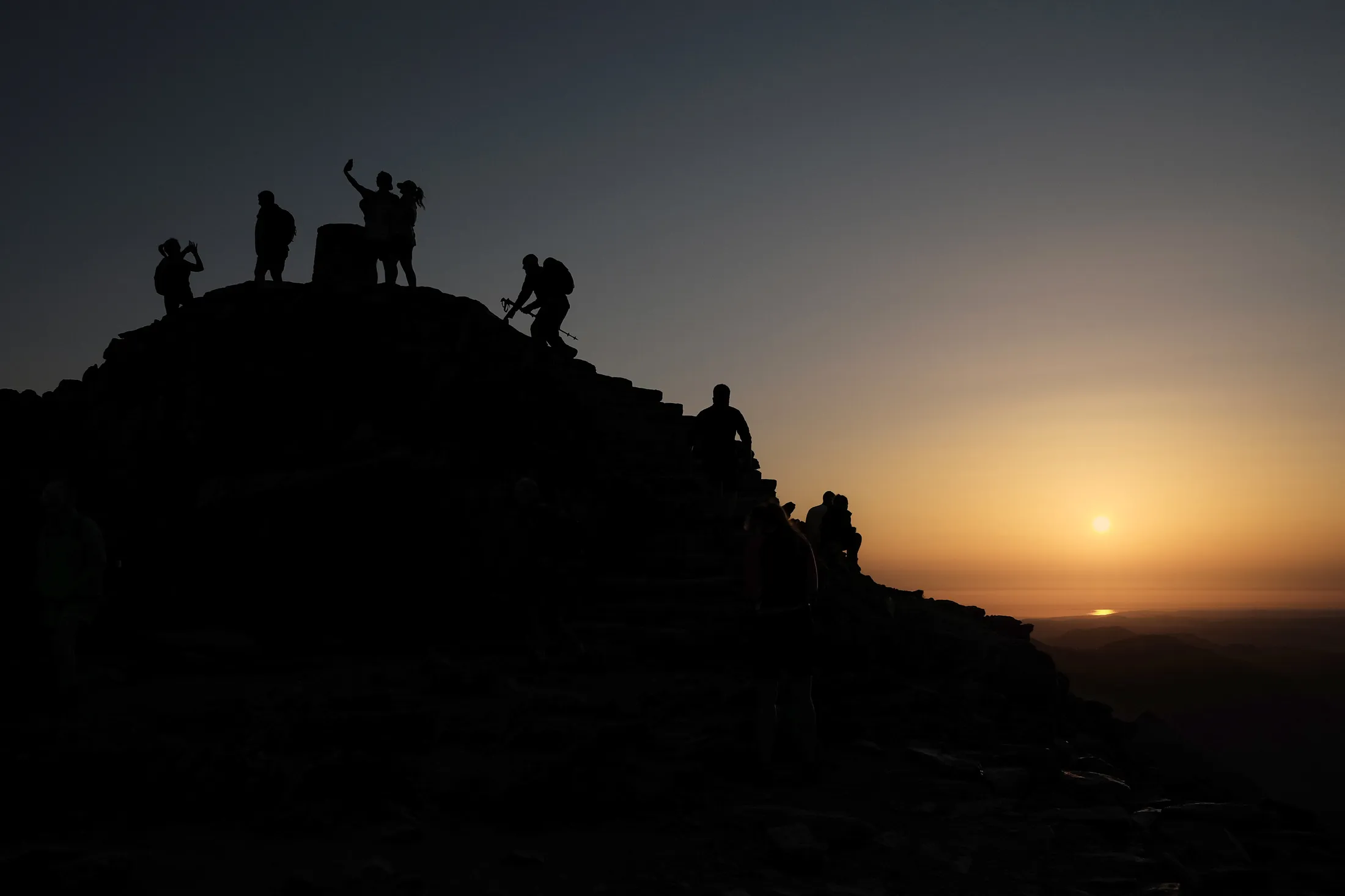 Sunrise in Snowdon