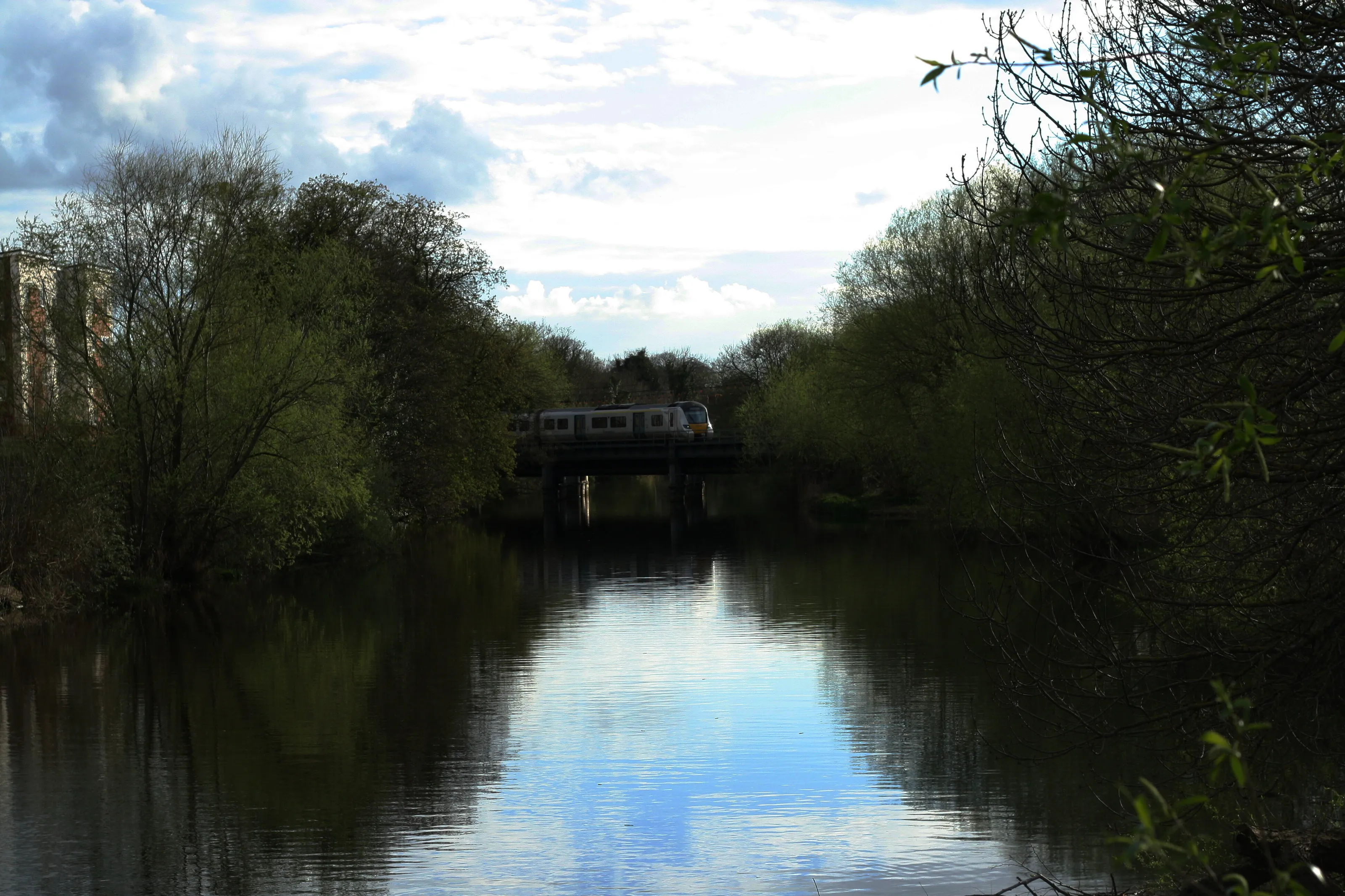 On the bridge
