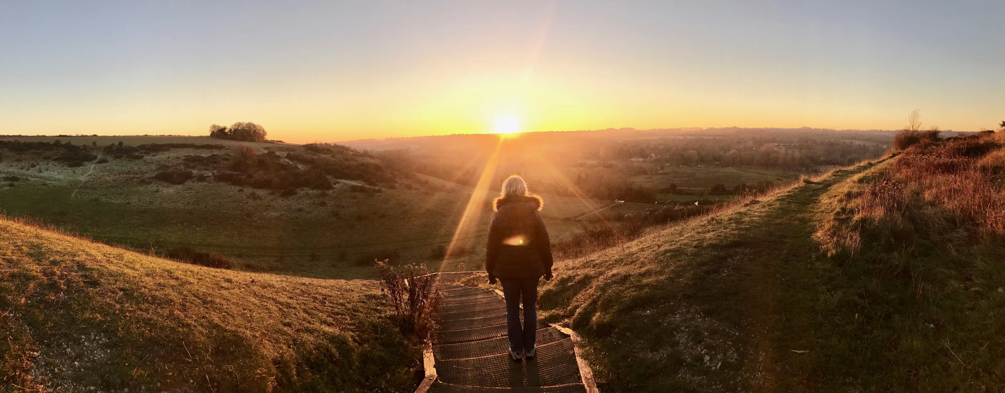 Me on St Catherine's Hill