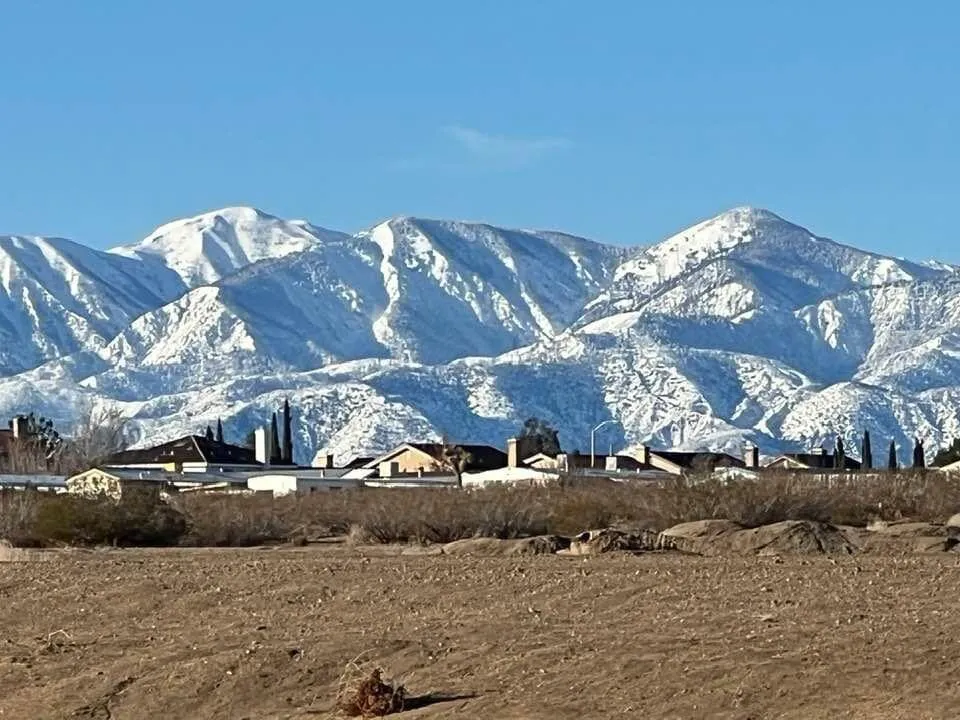 Snow and Desert