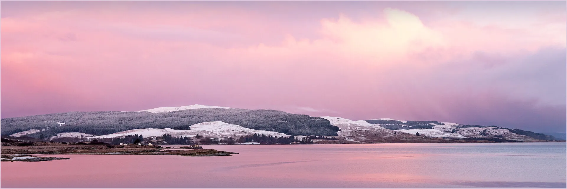Dawn Over the Sound of Mull