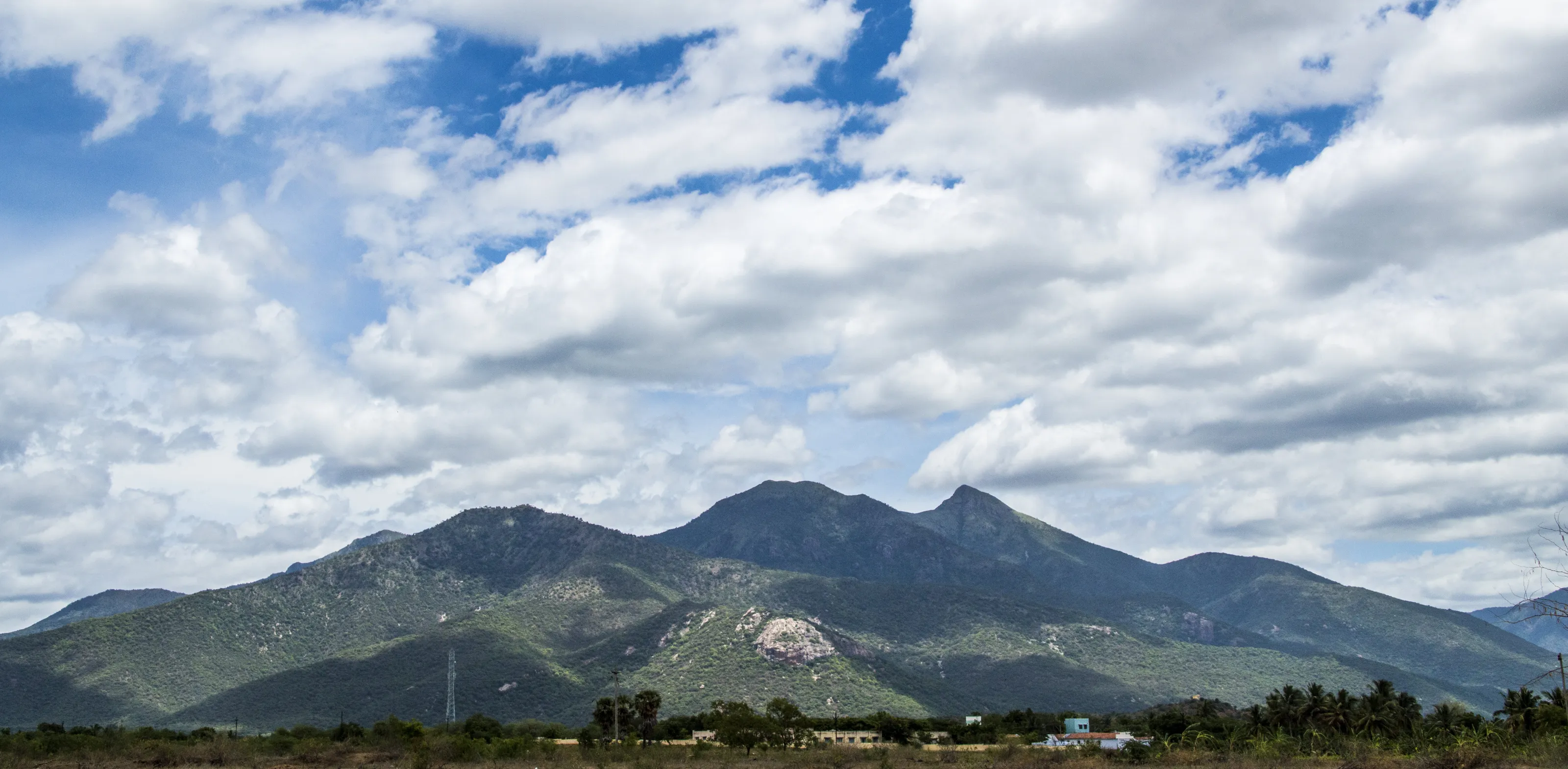 Landscape with clouds