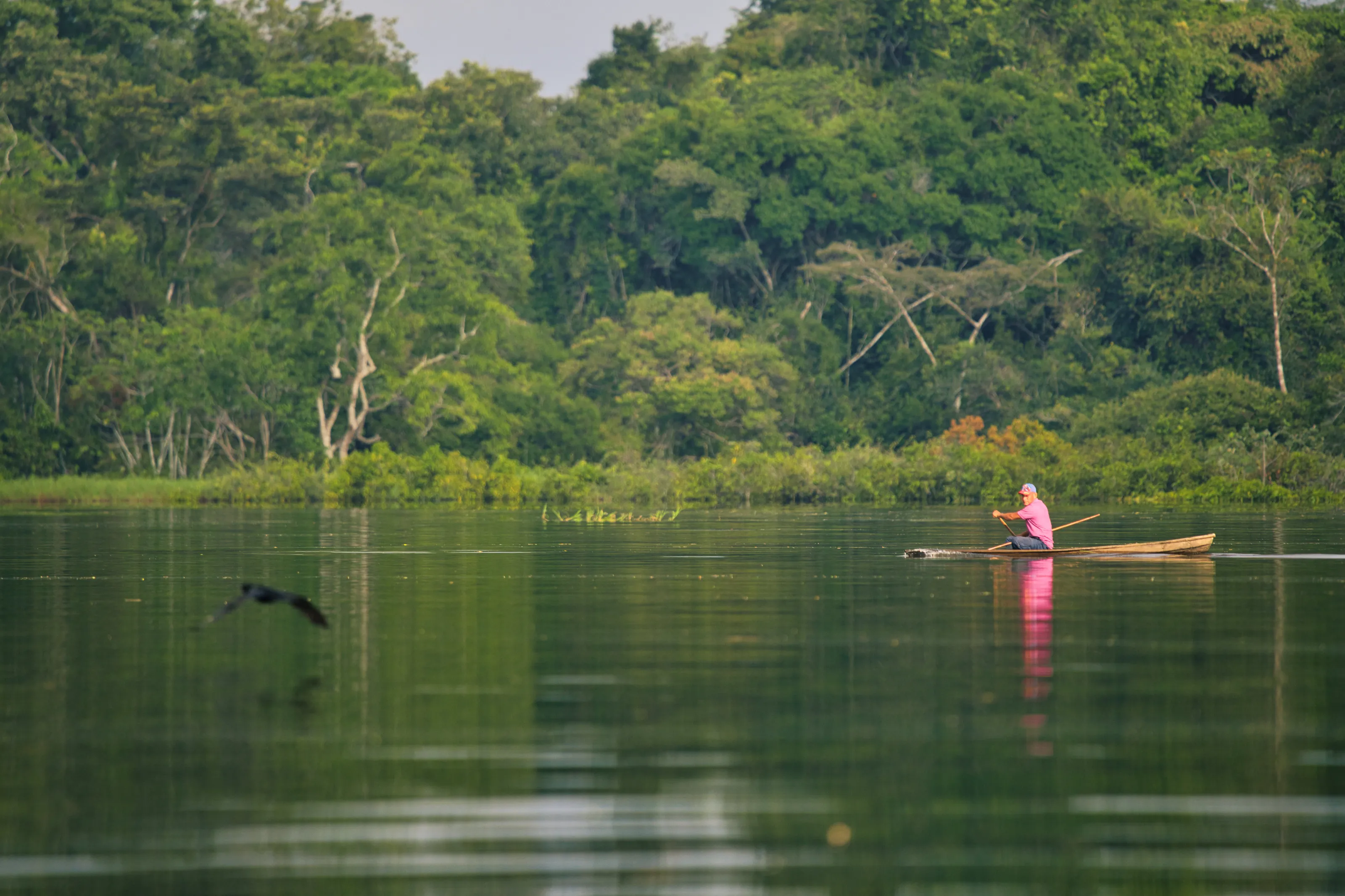 Lago Tarapoto - Pescador