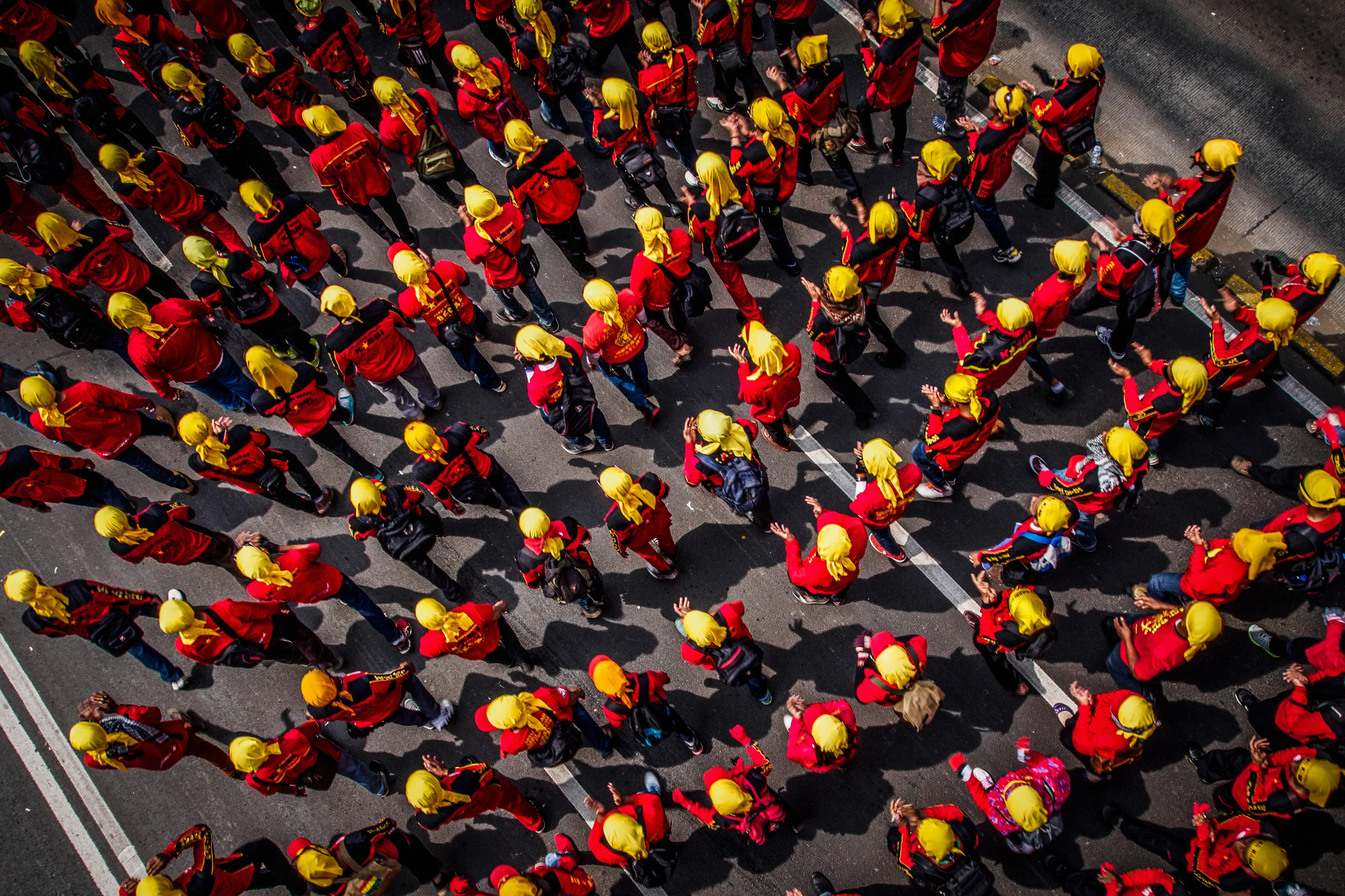 Marching May Day