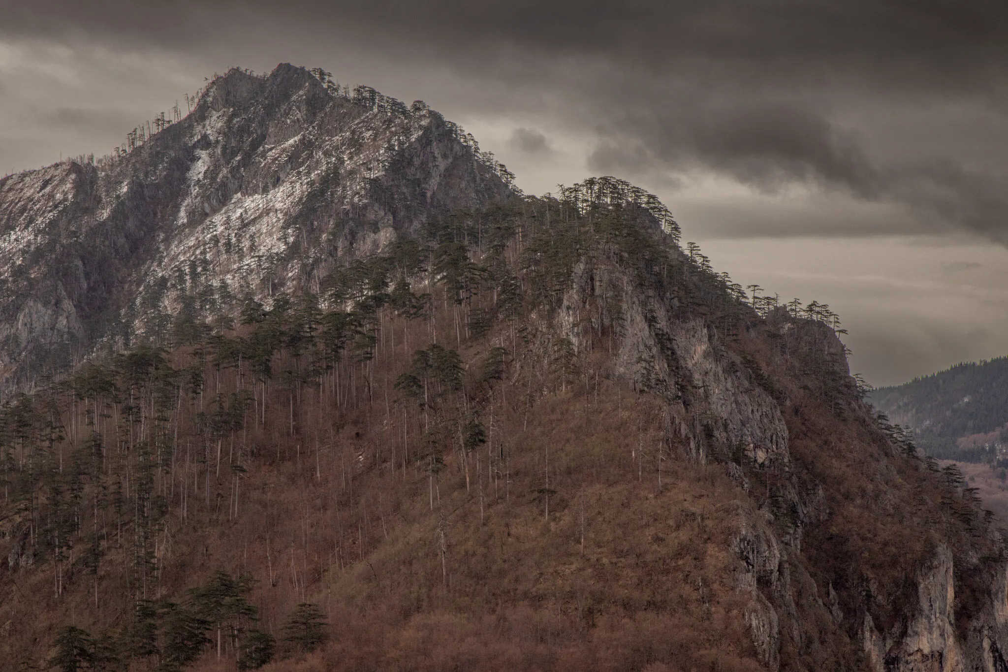 Moody Montenegran mountains