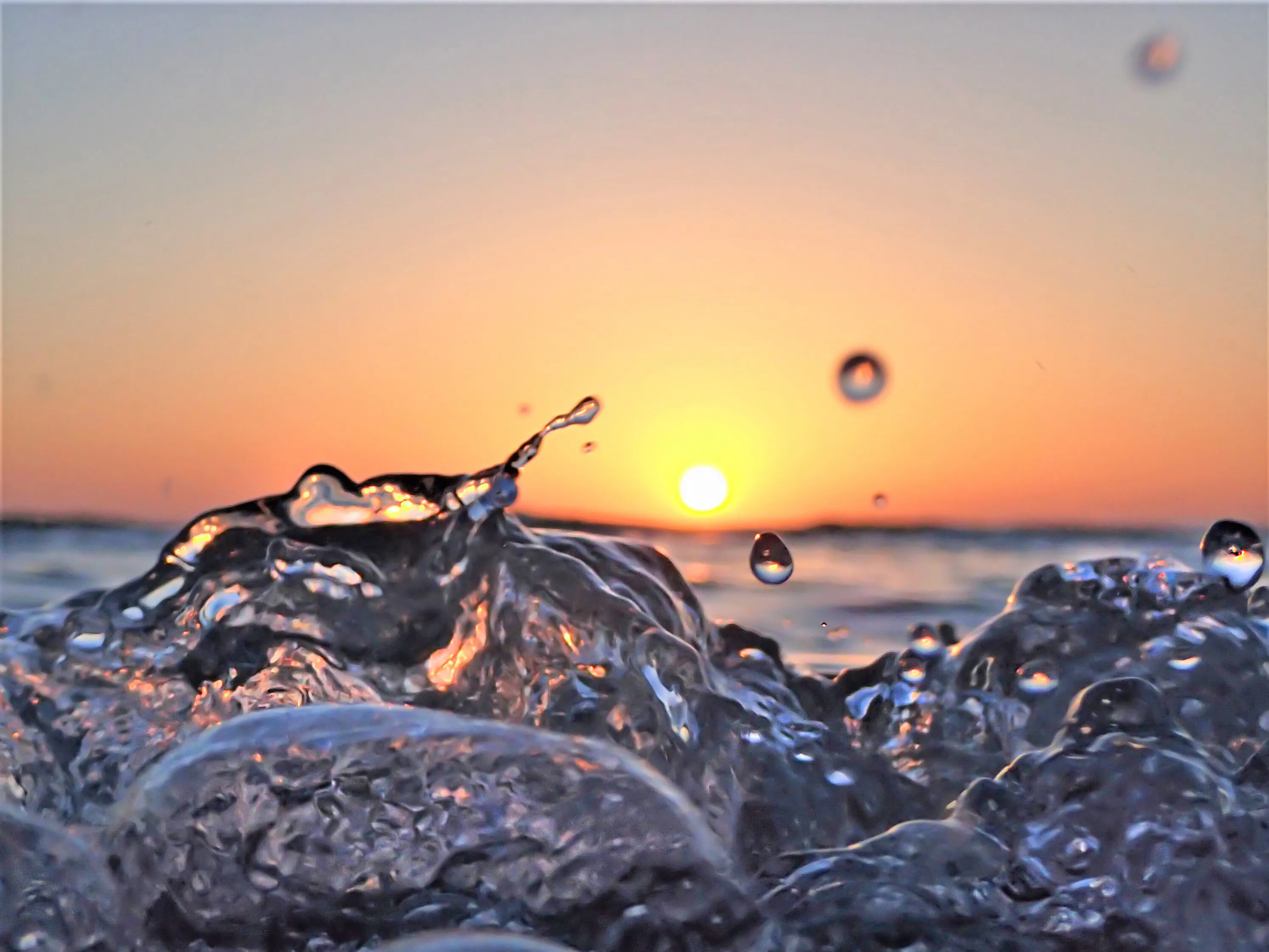 sunset drops