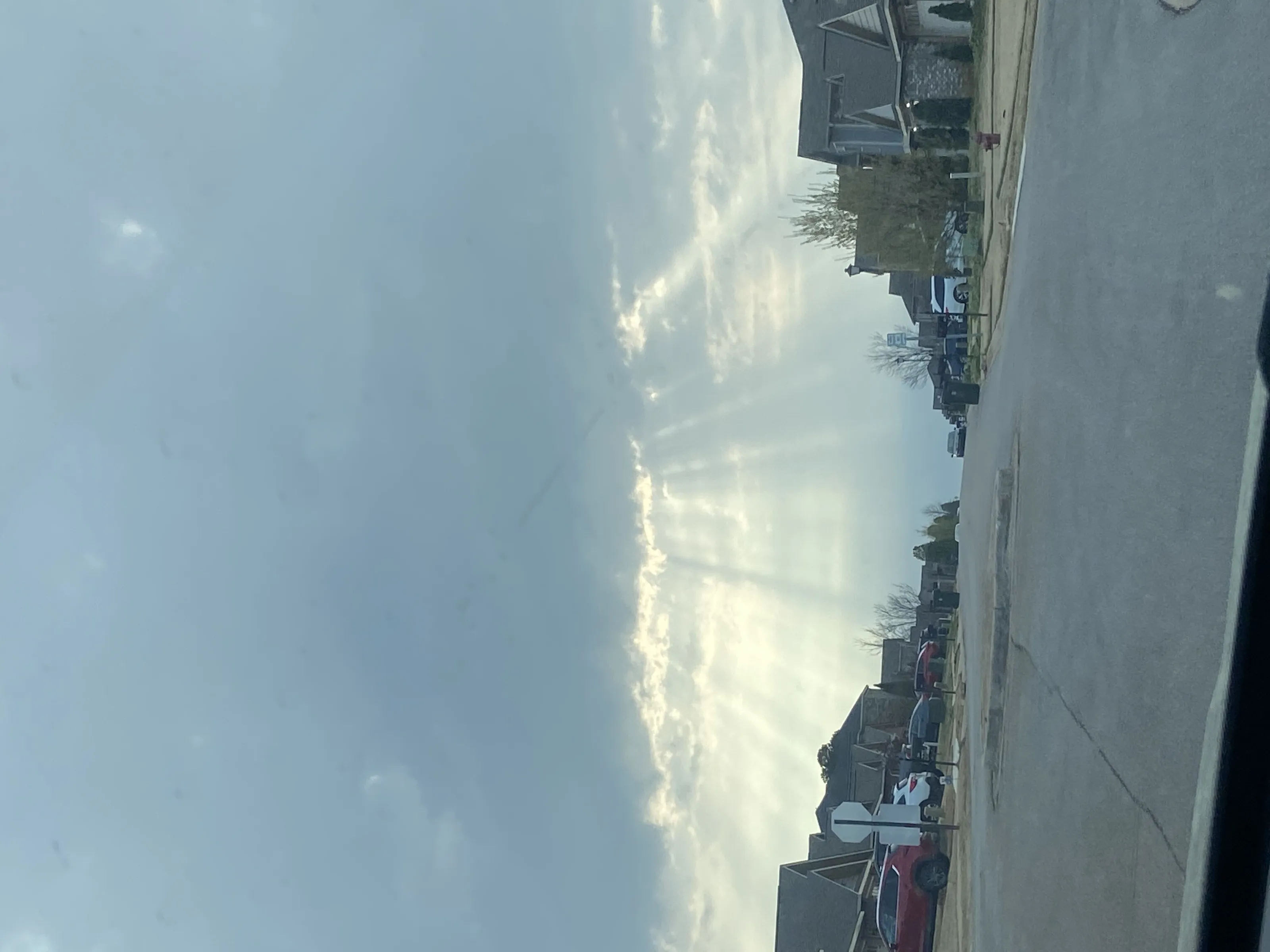 Heaven heading to earth
