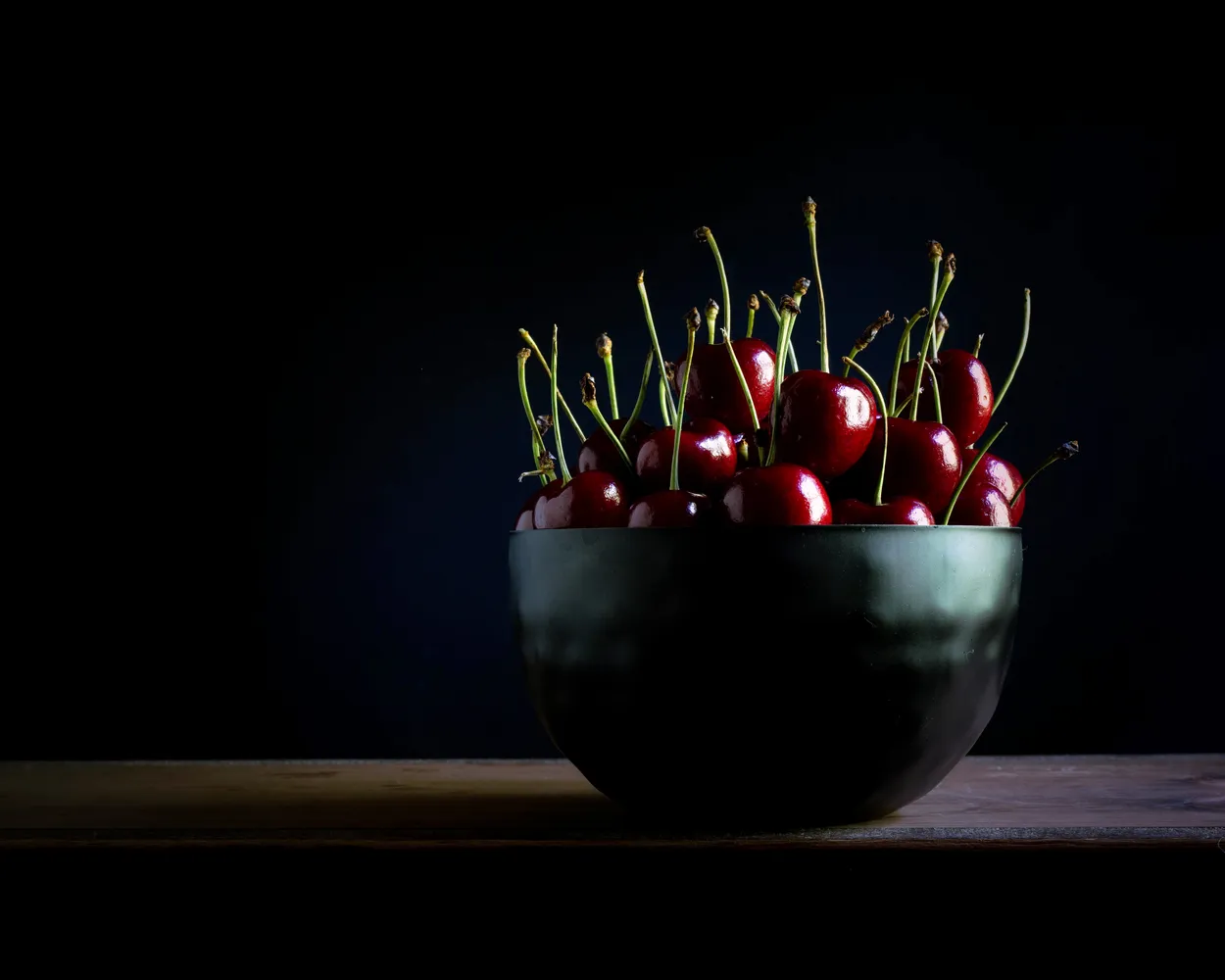 Cherries with Stems