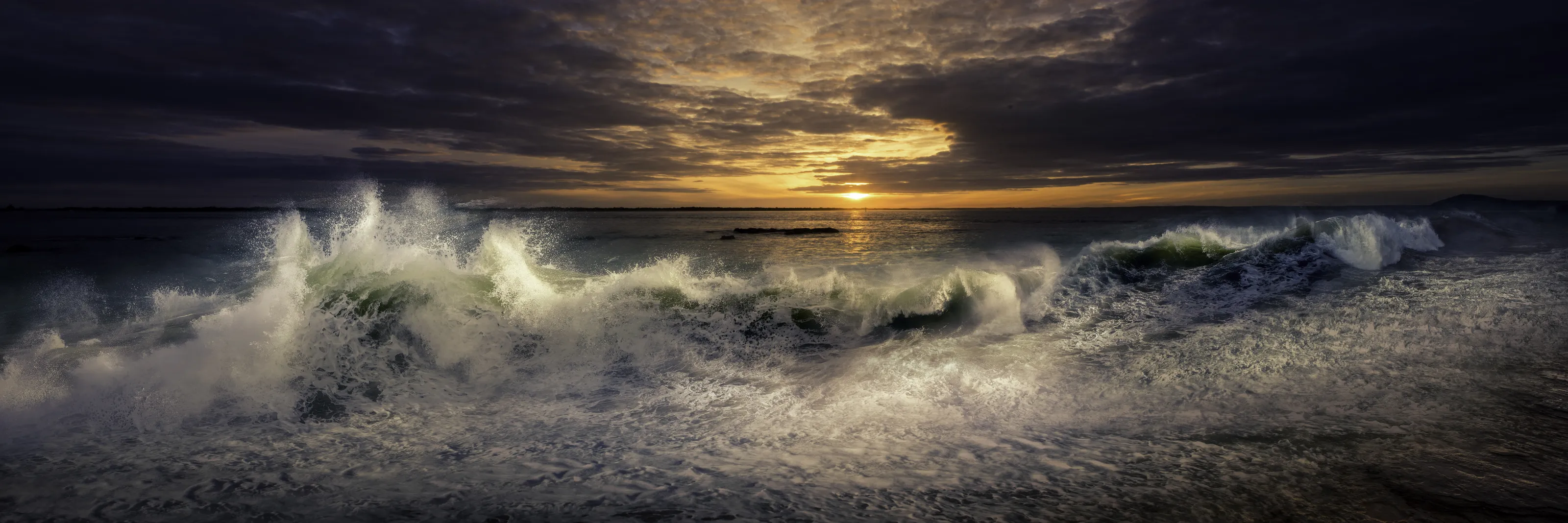 Sunset Shoreline