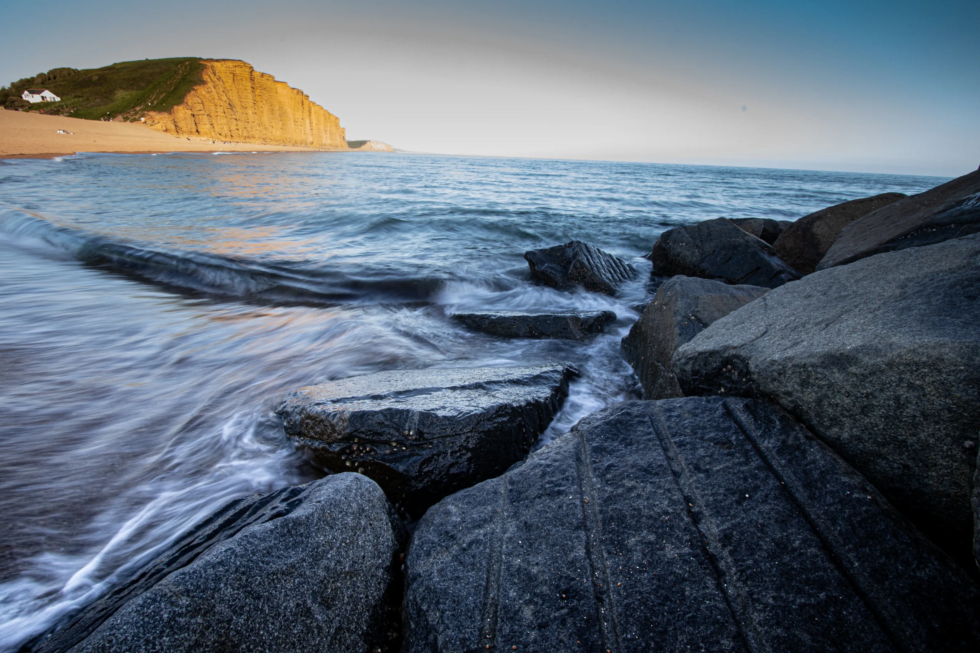 Cliffs and Sweeping Waves