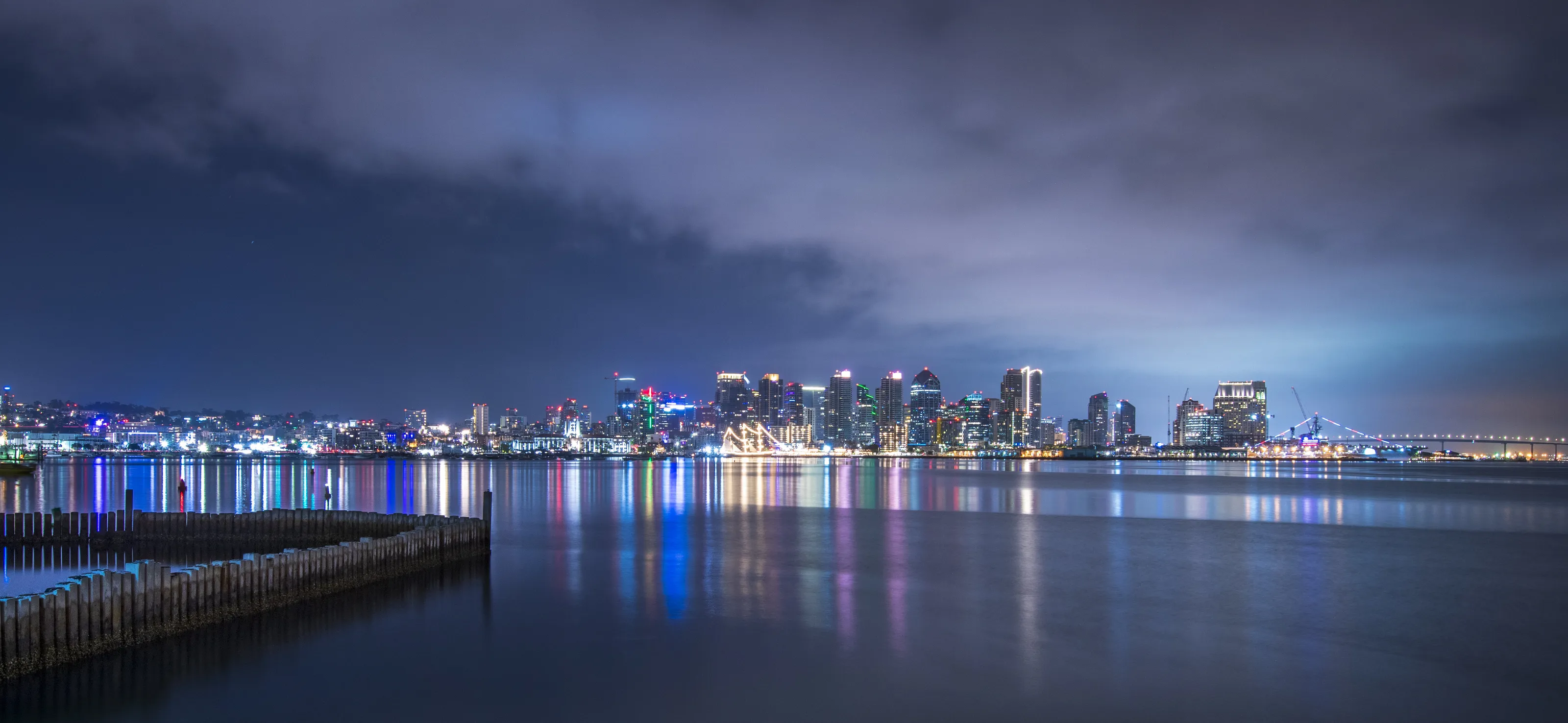 San Diego Skyline at night
