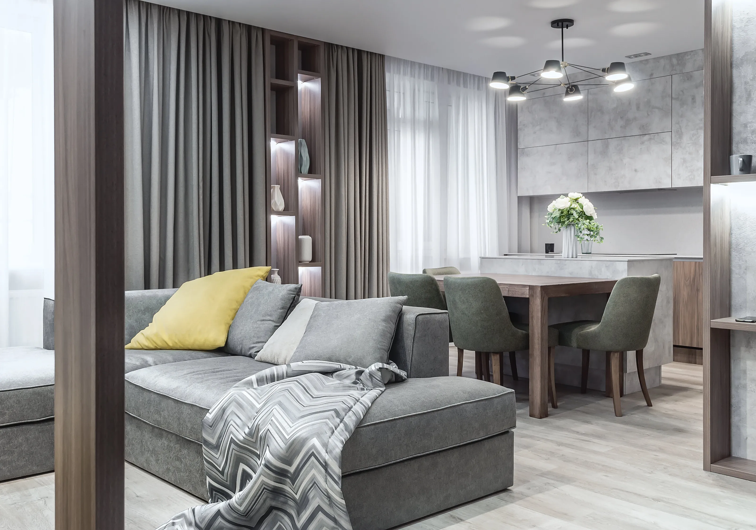 Domestic and residential interiors