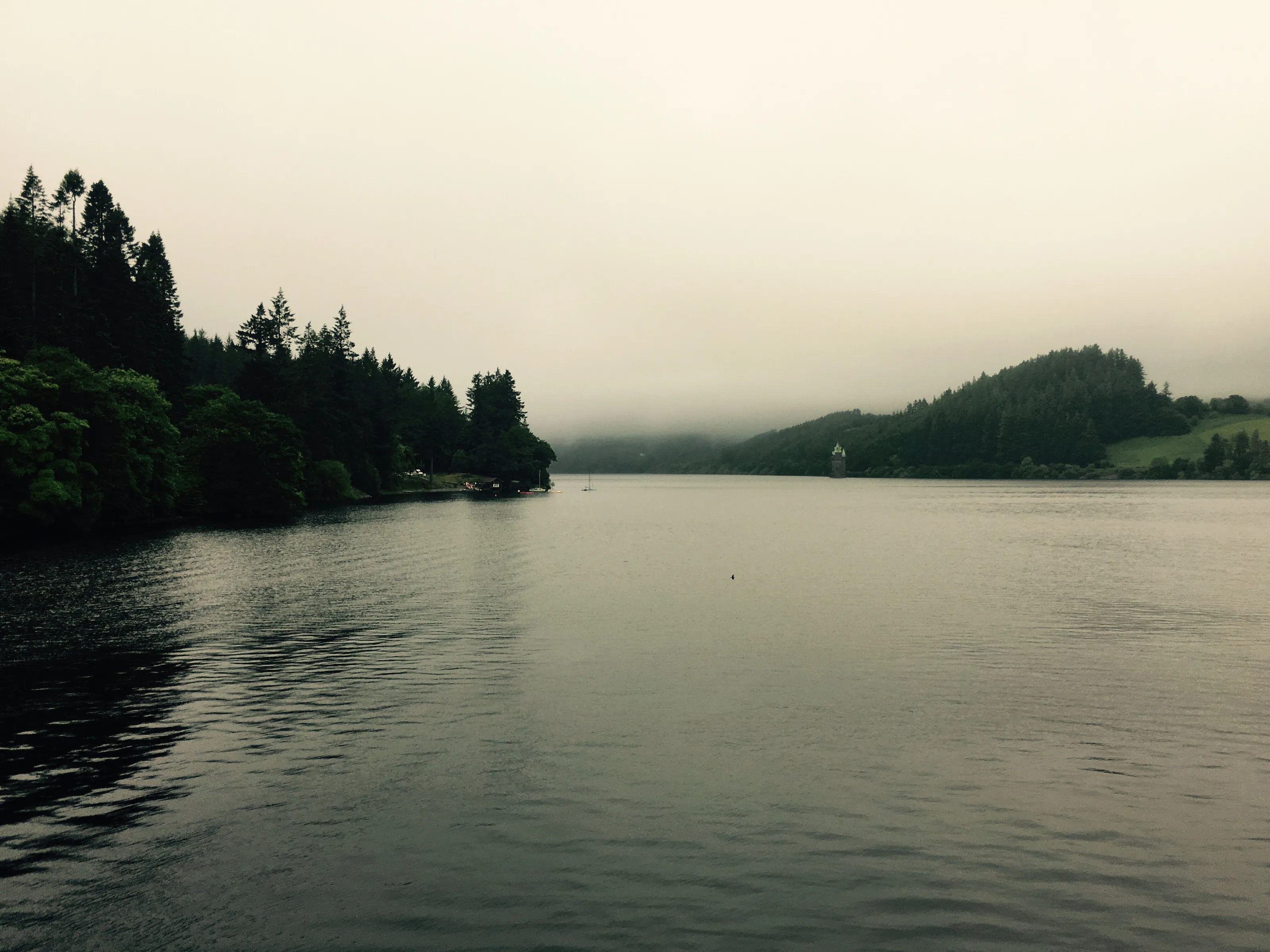 The misty reservoir