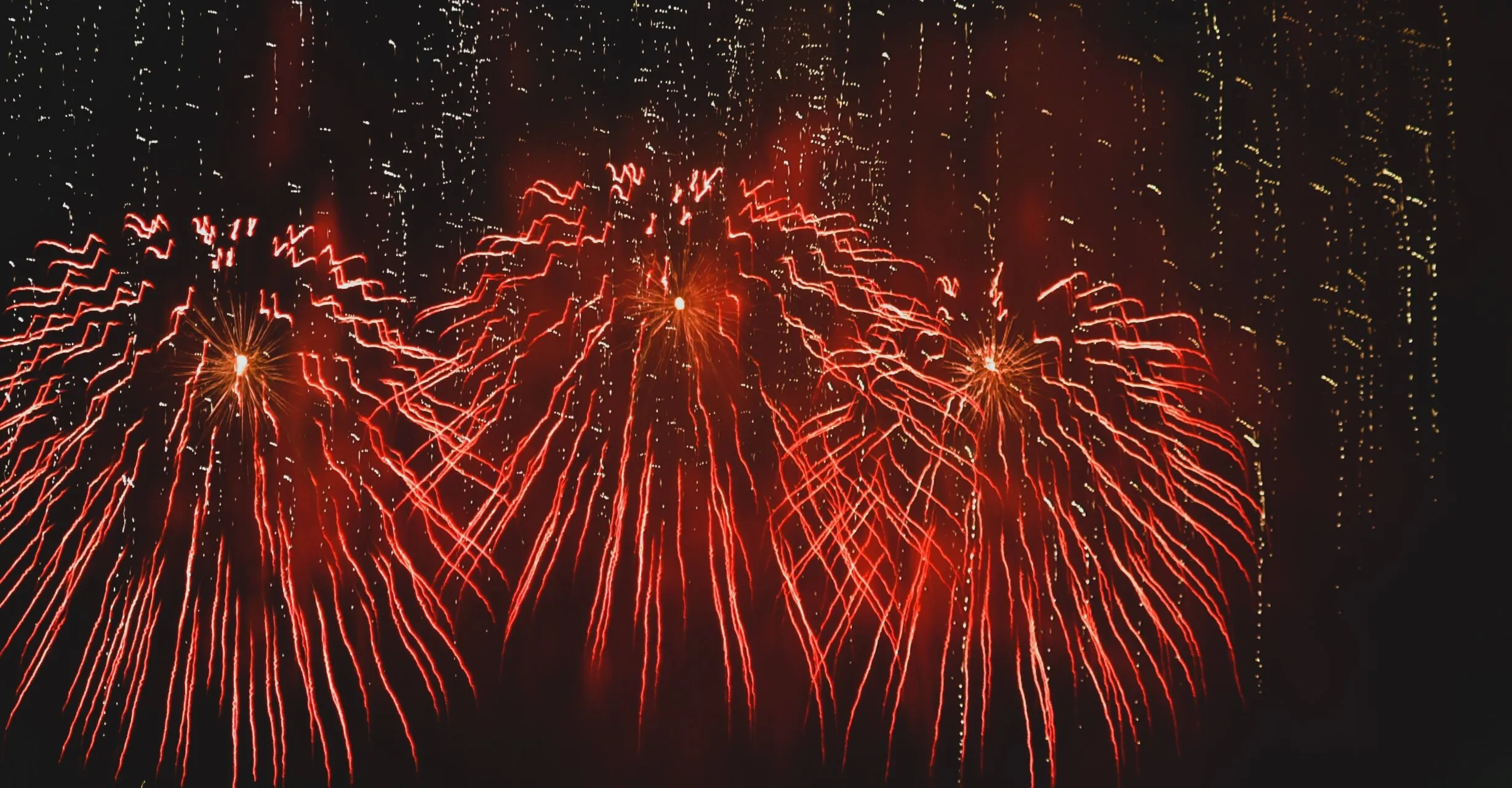 Red Fireworks